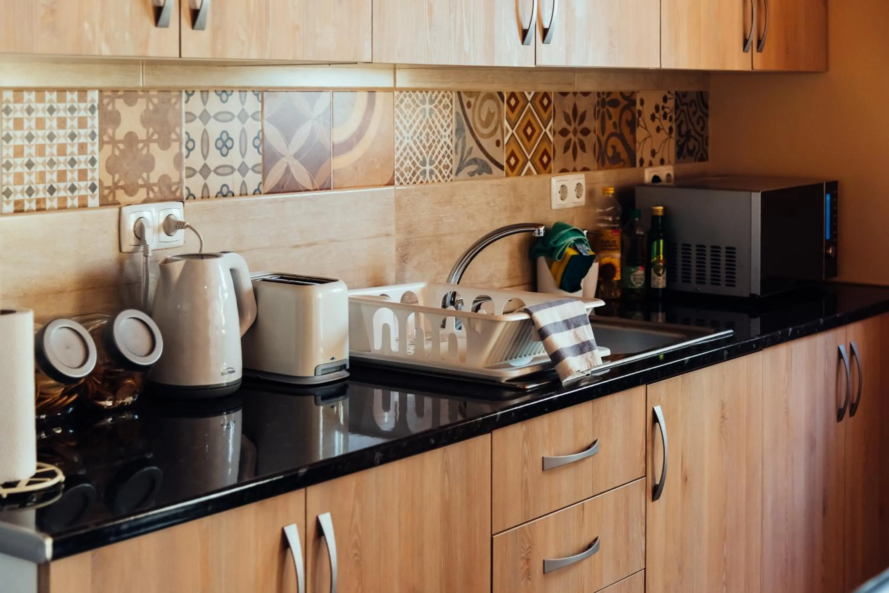 Communal kitchen in Happy House Comfort Plus