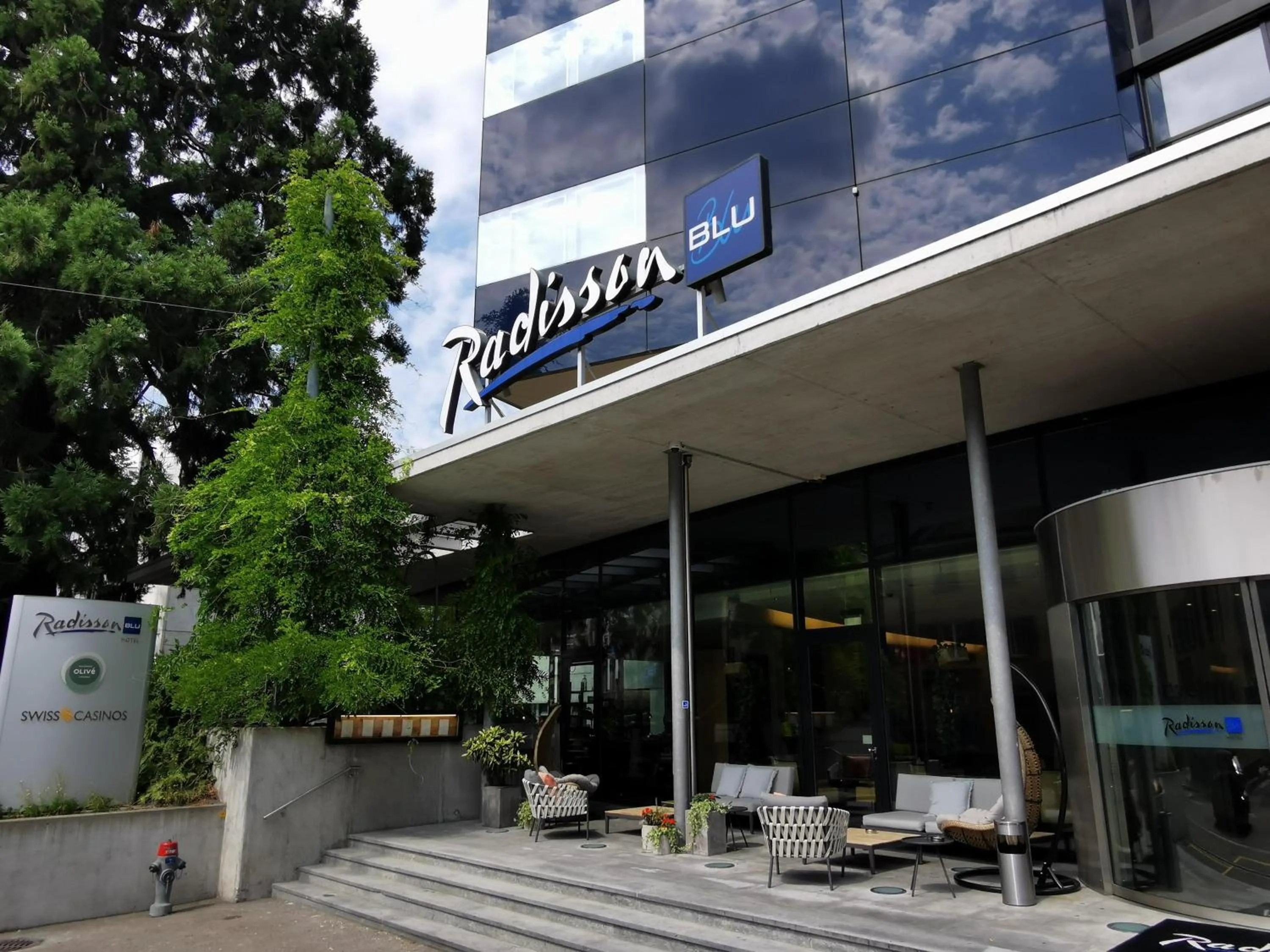 Property building in Radisson Blu Hotel, St. Gallen