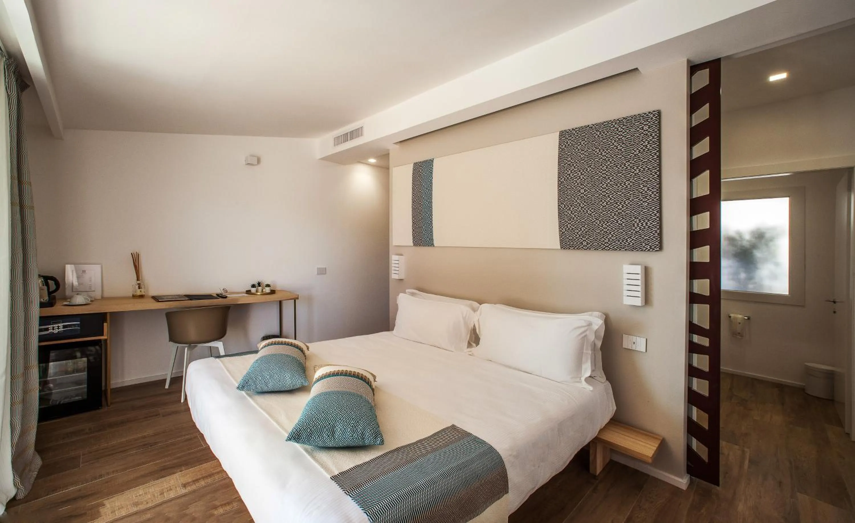 Photo of the whole room, Bed in NOHA Lifestyle Hotel - Adults Only