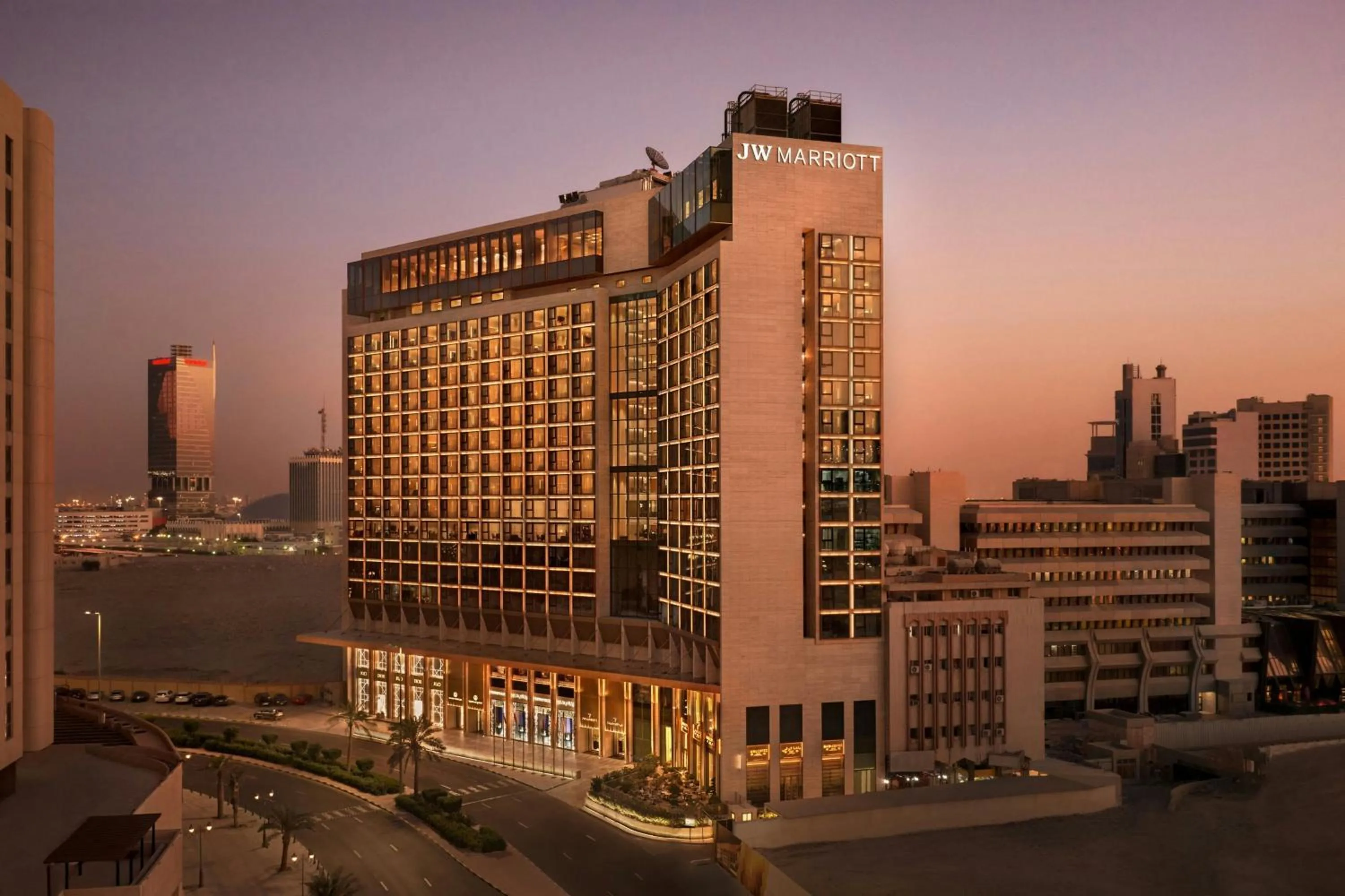 Property building in JW Marriott Hotel Kuwait