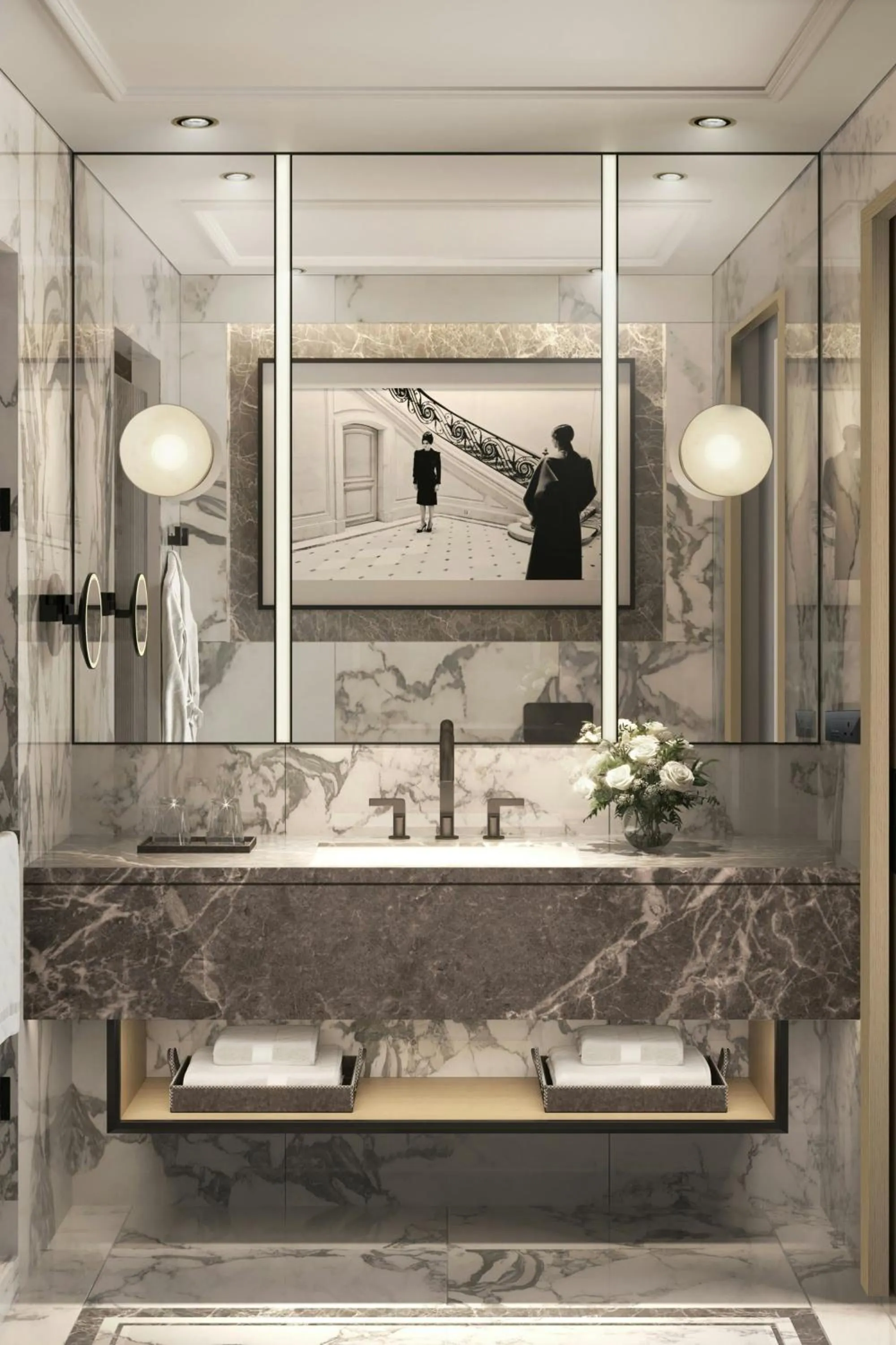 Bathroom in JW Marriott Hotel Kuwait