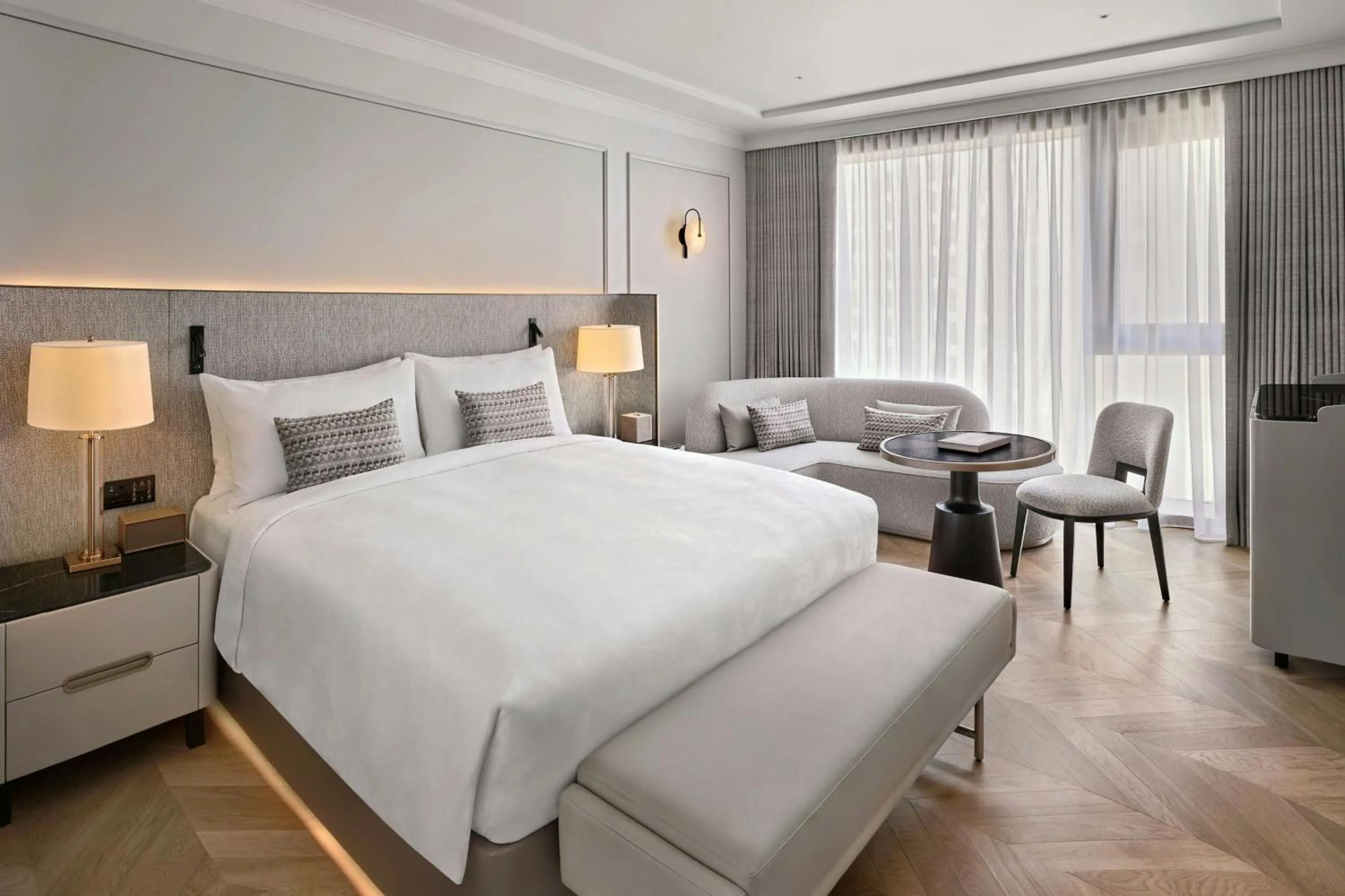 Photo of the whole room, Bed in JW Marriott Hotel Kuwait