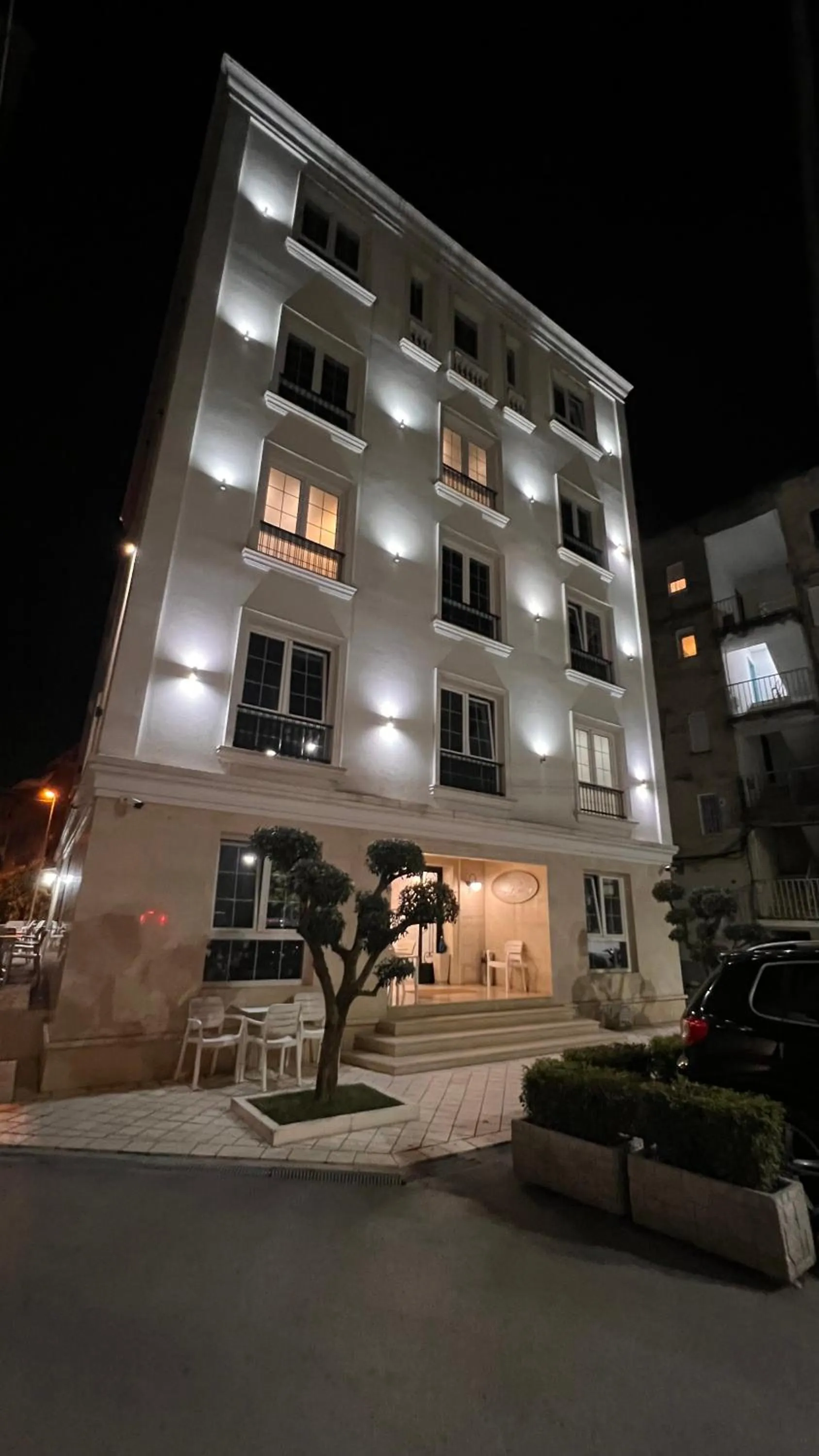 Property building in Hotel La Favorita