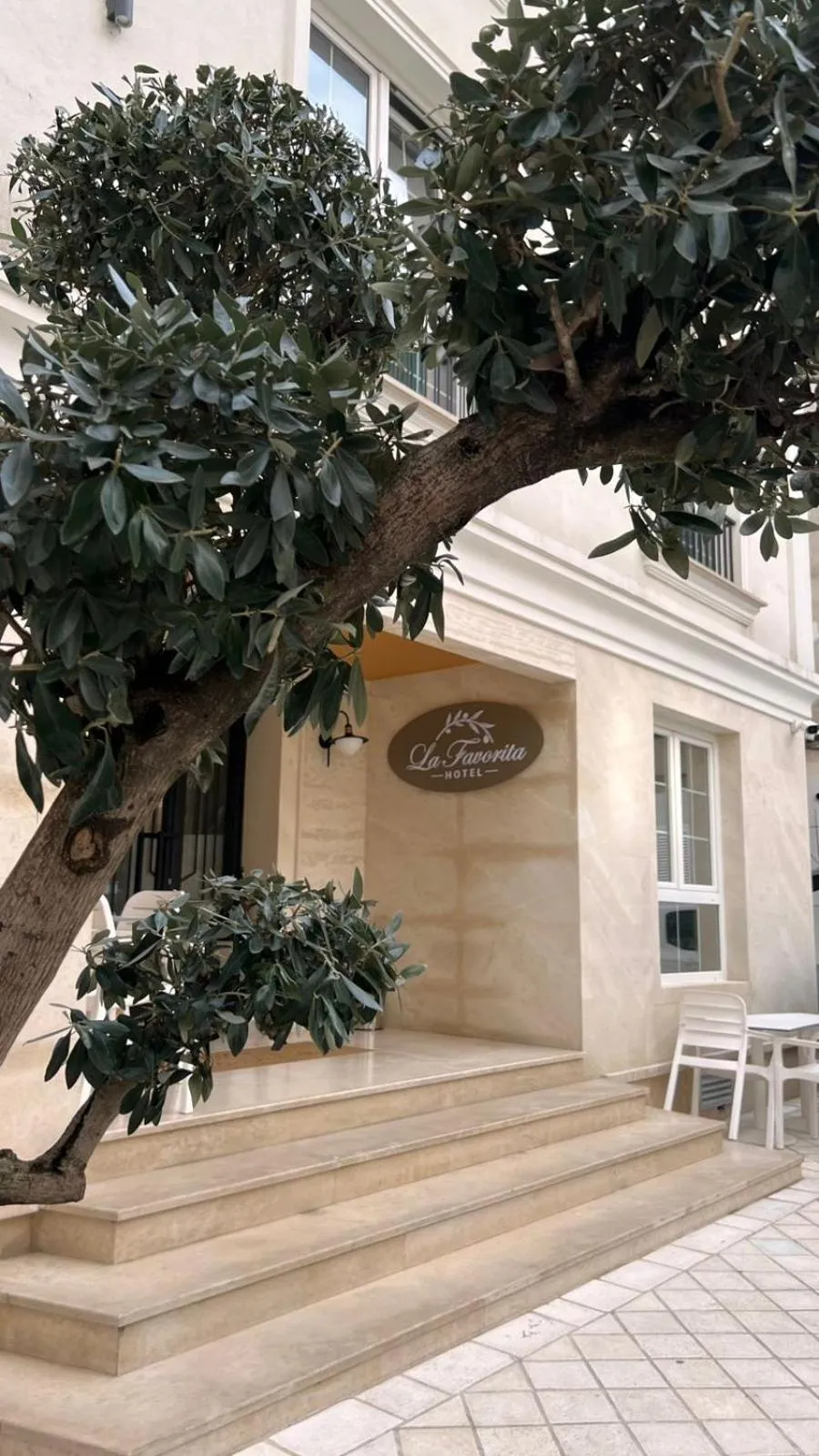 Property building in Hotel La Favorita