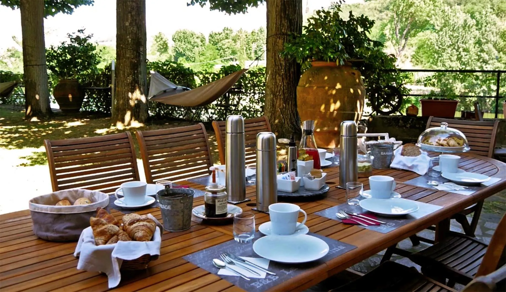 Garden in La Martellina B&B