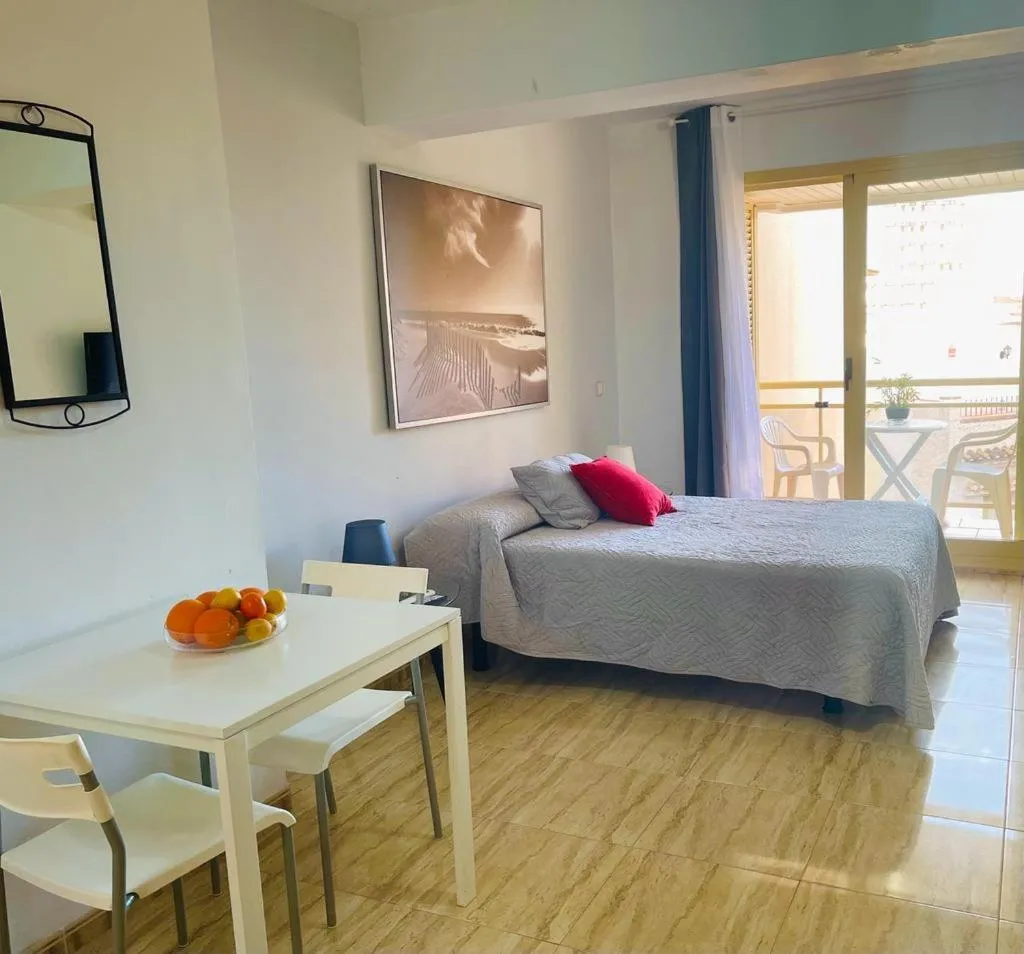 Photo of the whole room, Bed in Puerta del Sol TRM only adults Aparts