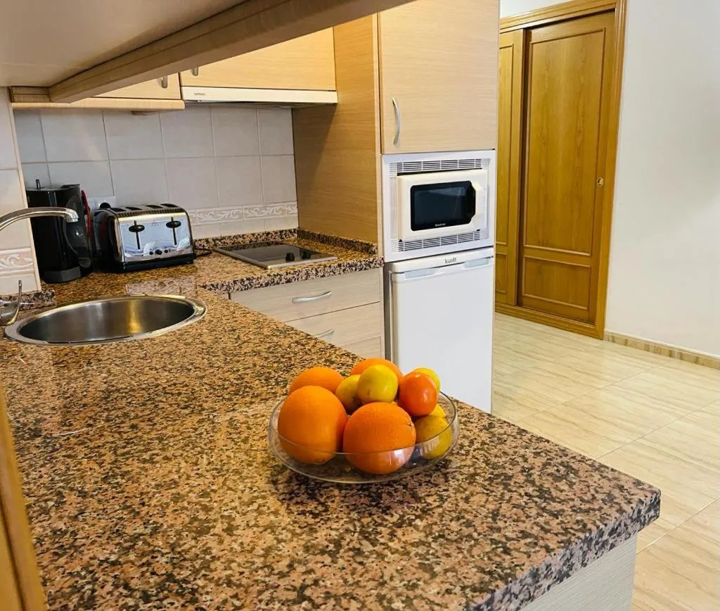 Kitchen or kitchenette in Puerta del Sol TRM only adults Aparts