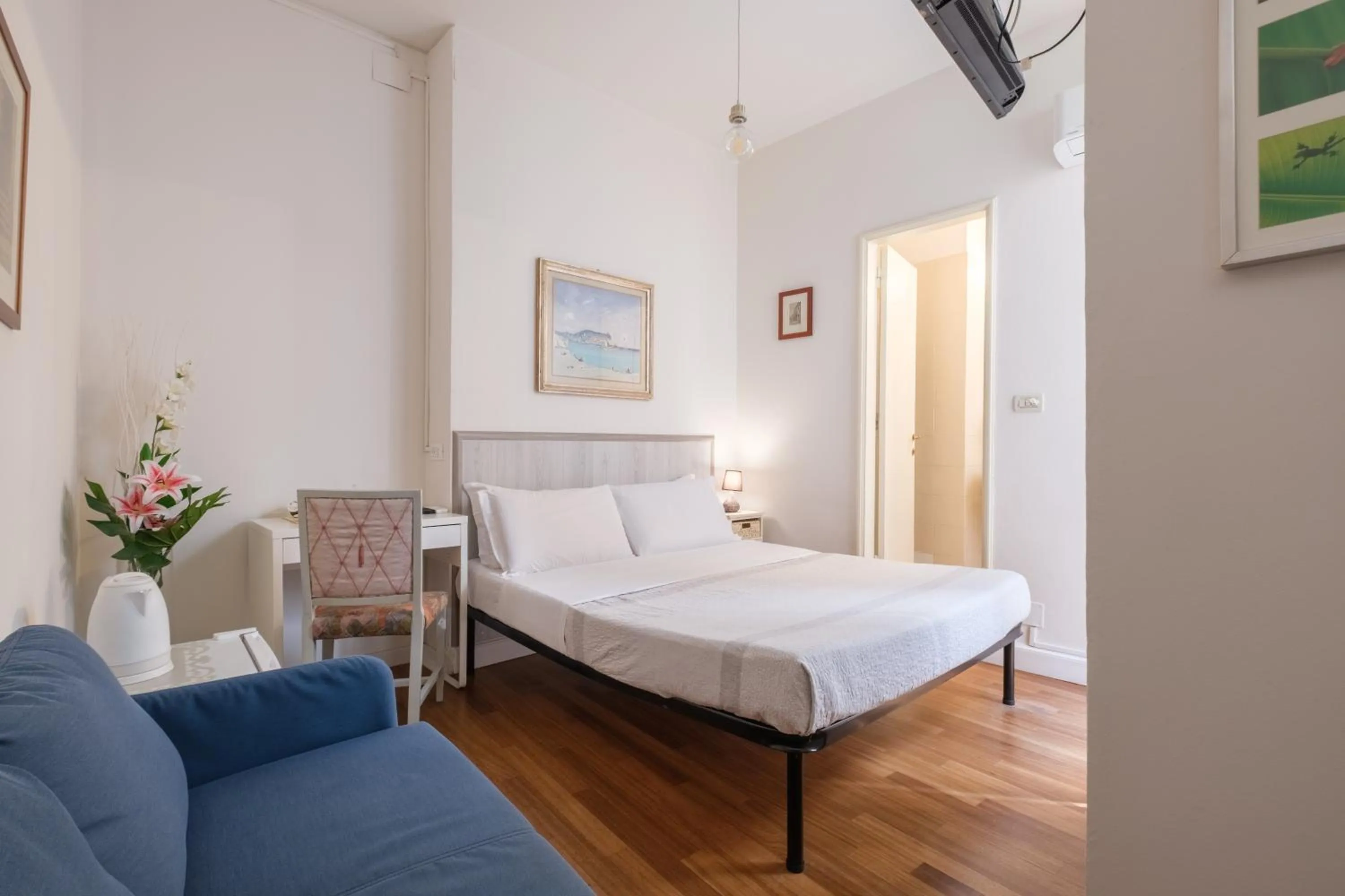 Bed in Cristina Rossi Bed&Breakfast