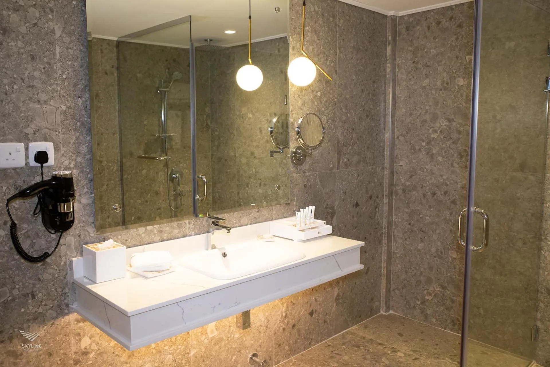 Shower in Skyline Tabuk Hotel