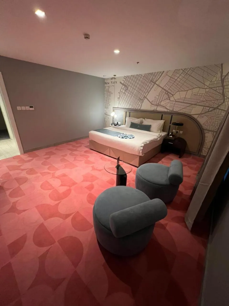 Bed in Skyline Tabuk Hotel