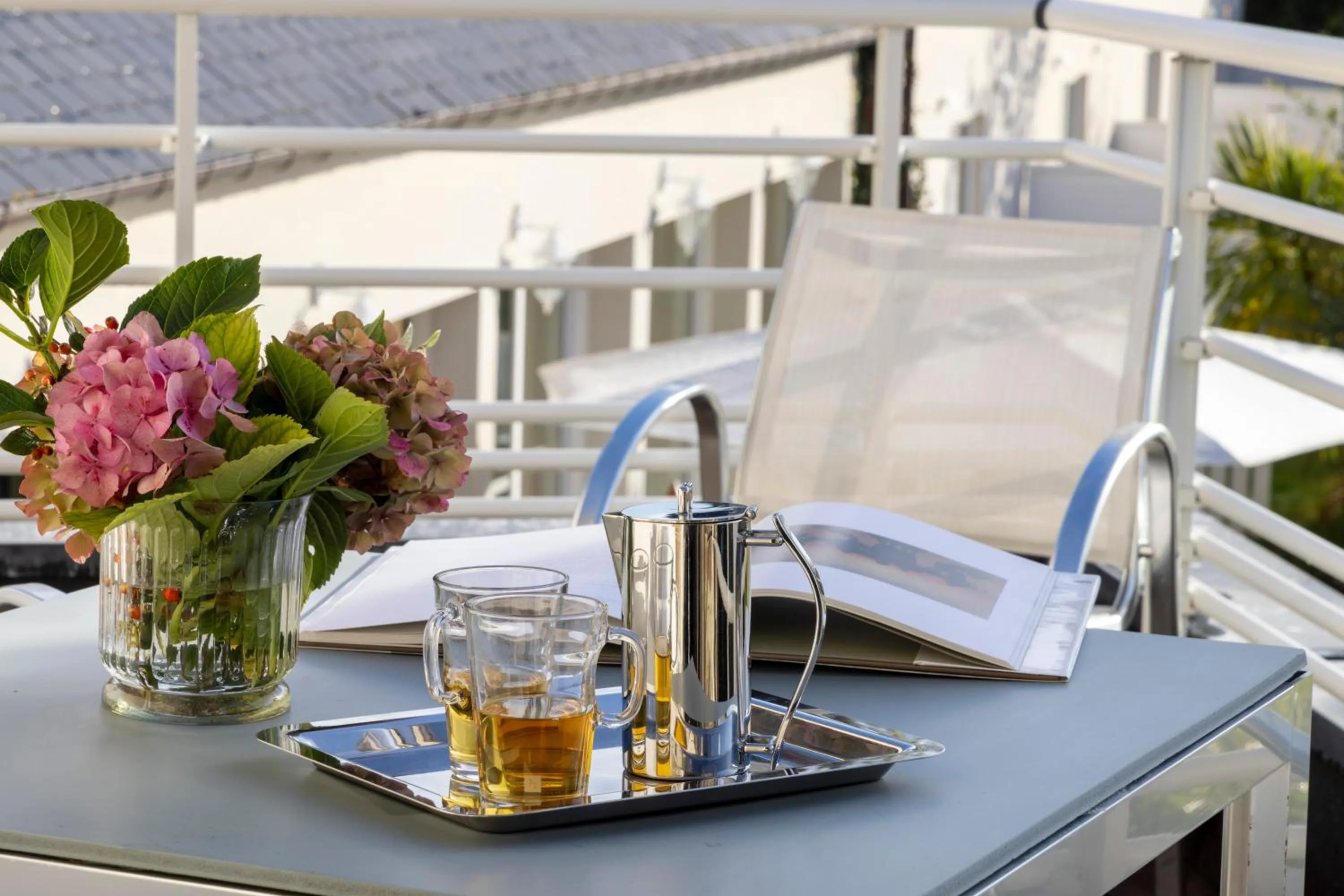 Garden view in Ermitage - Mont-Saint-Michel