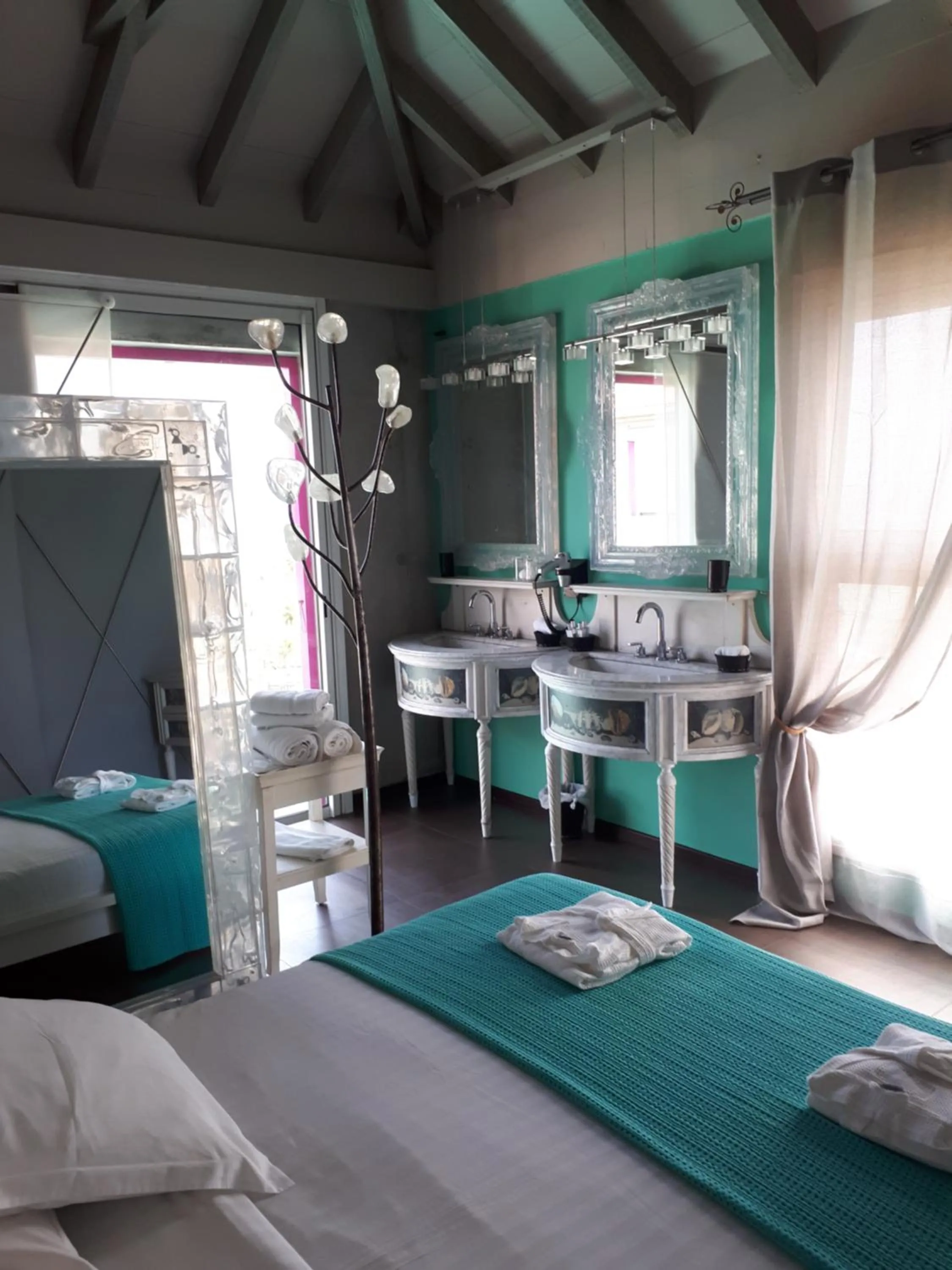 Bed in Villa Lodge 4 Epices