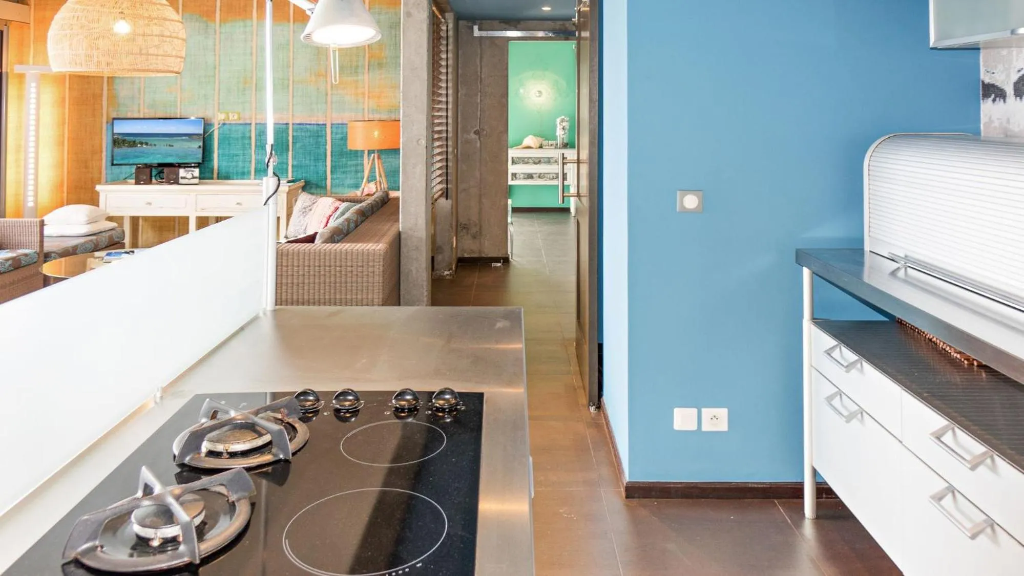 Kitchen or kitchenette in Villa Lodge 4 Epices