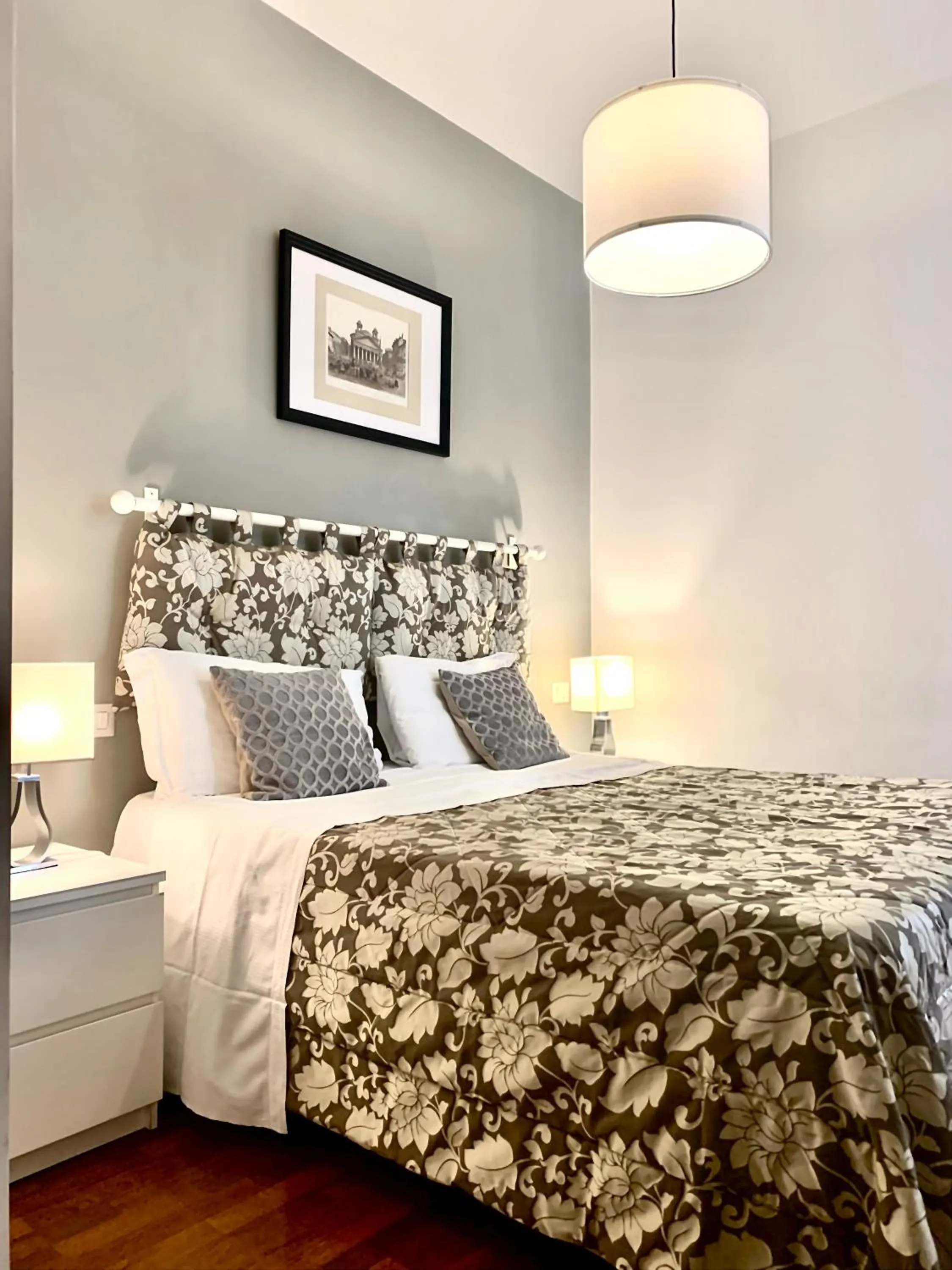 Bed in Beside the Vatican