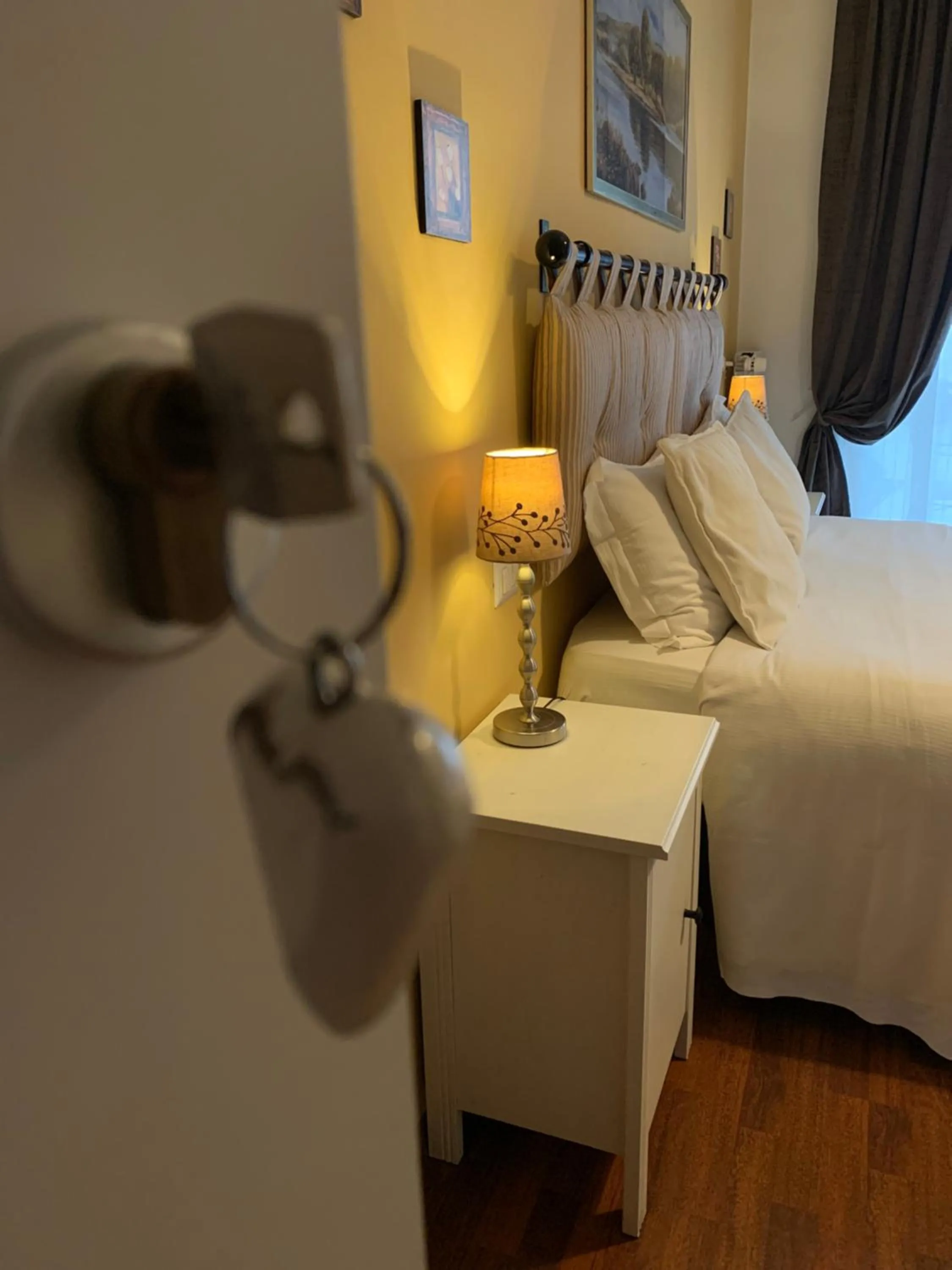 Bed in Beside the Vatican