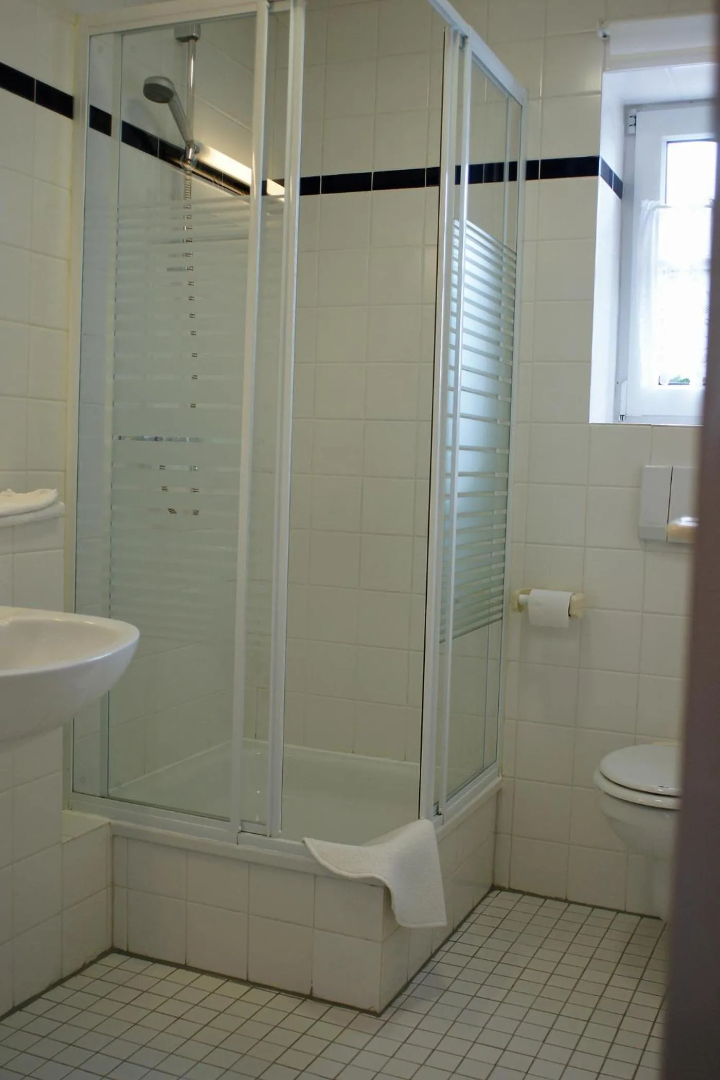 Bathroom in Motel Hormersdorf