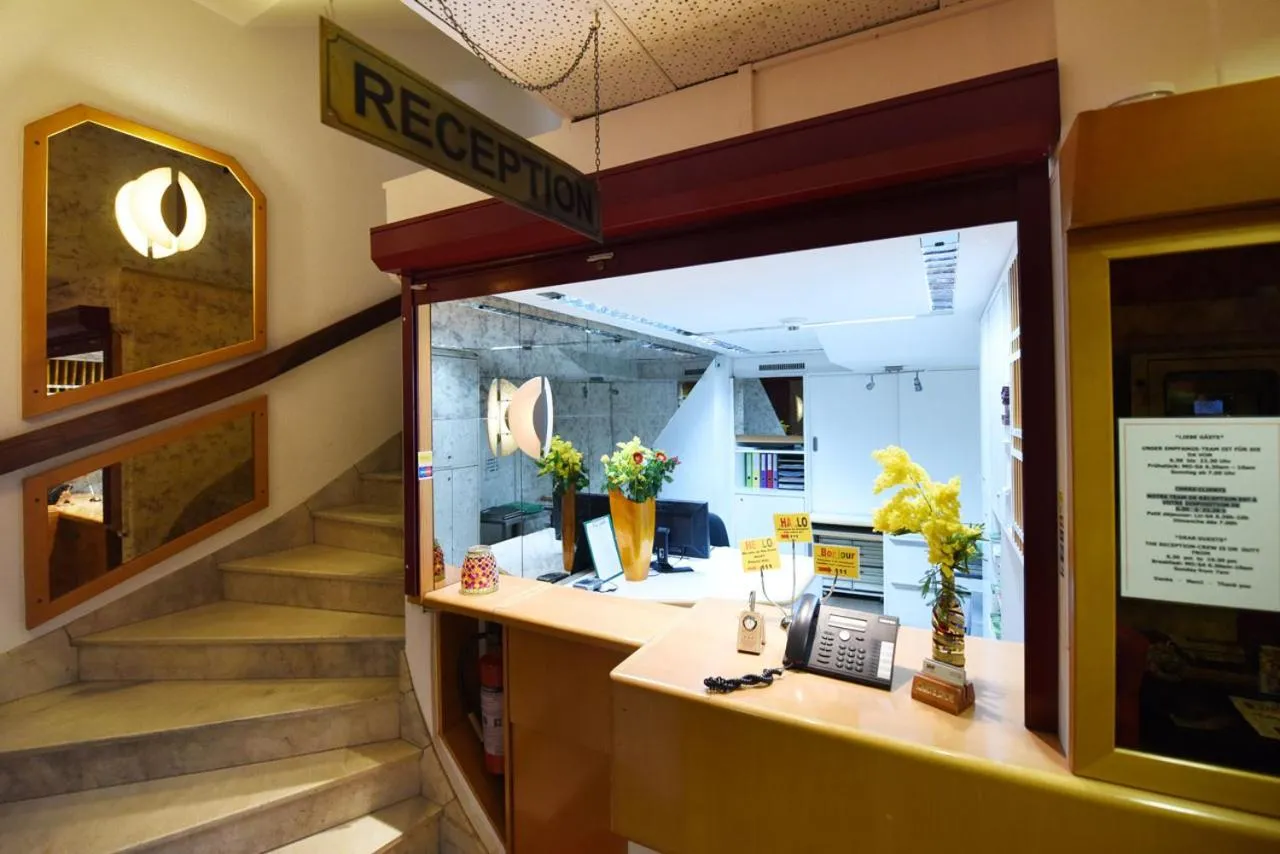 Lobby or reception in Hotel Dufour