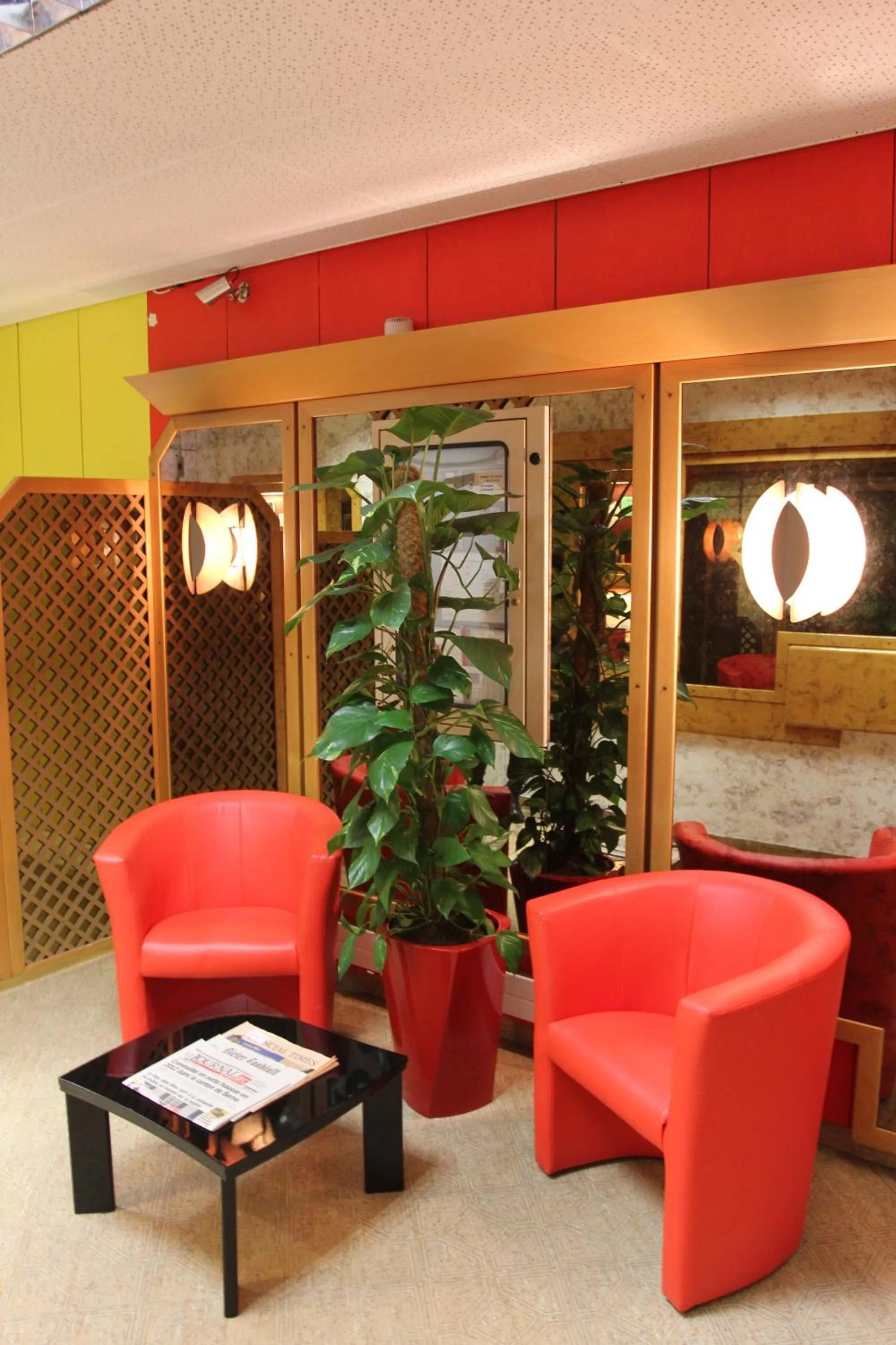 Lobby or reception in Hotel Dufour