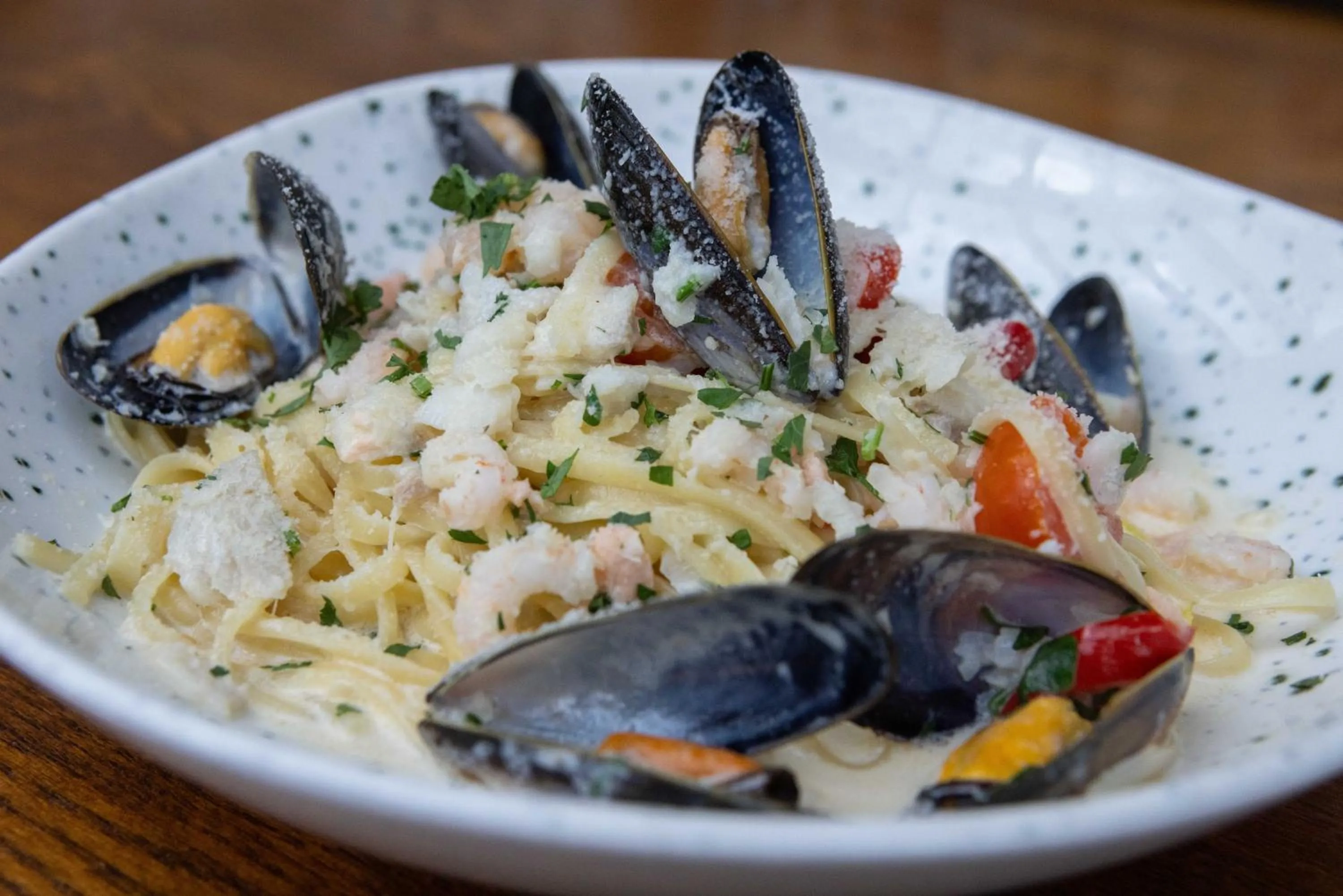 Food close-up in Old Aberlady Inn