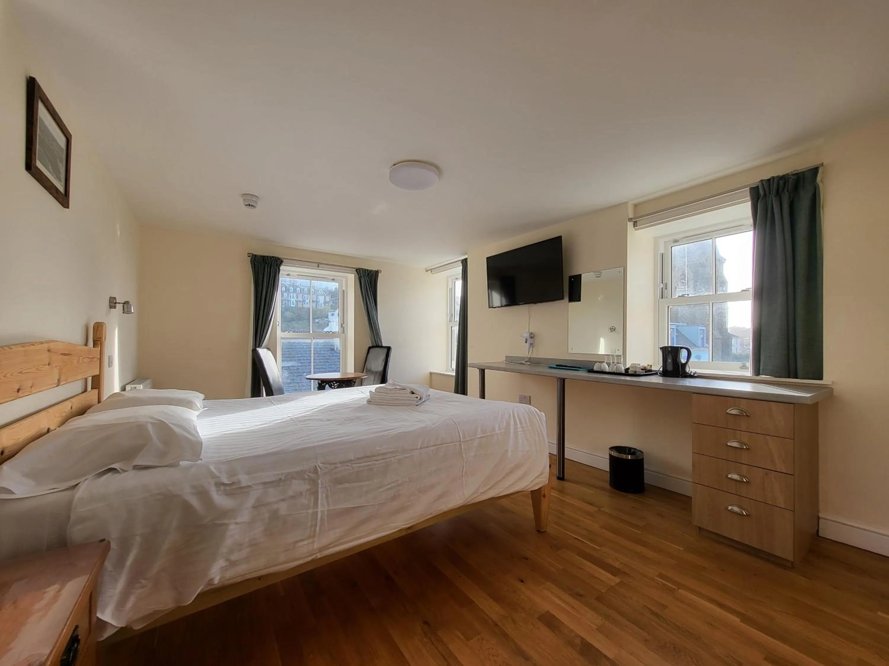 Bed in The Grand Harbour hotel