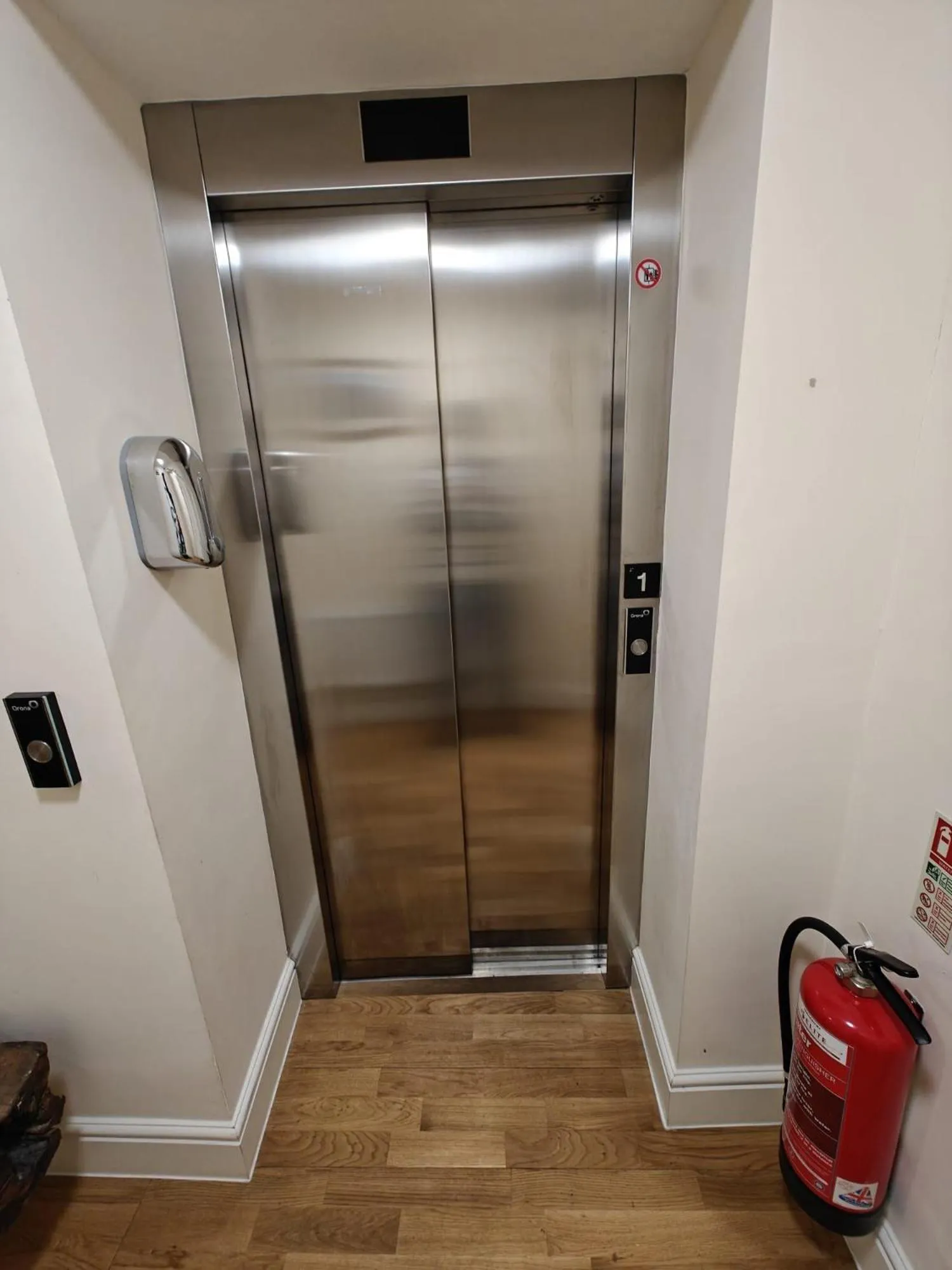 elevator in The Grand Harbour hotel