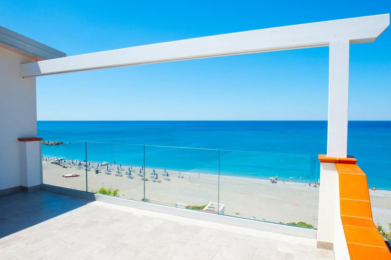 Balcony/Terrace in Mbaccimari B&B