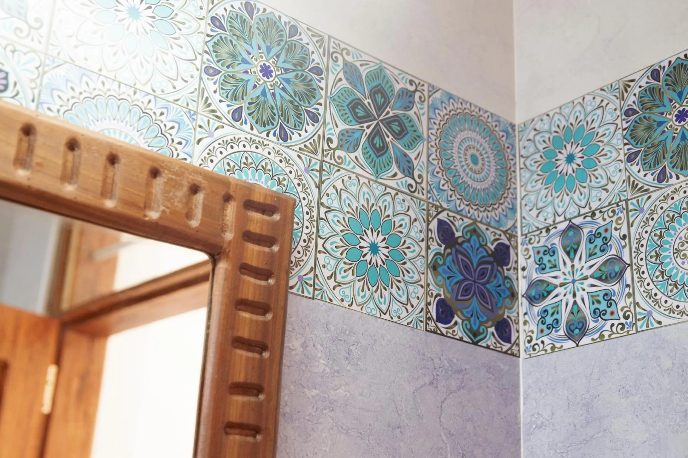 Decorative detail in Paje White House