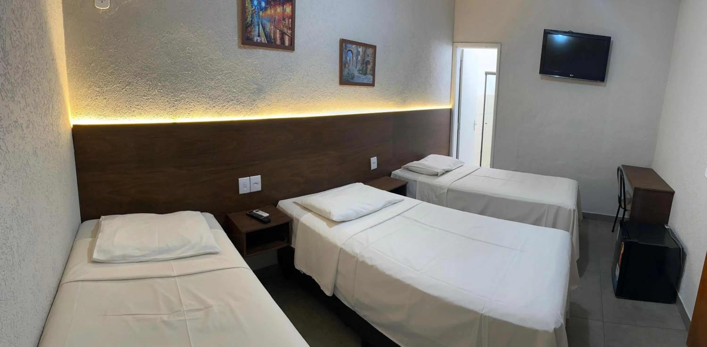 Bedroom, Bed in Hotel GranDourados