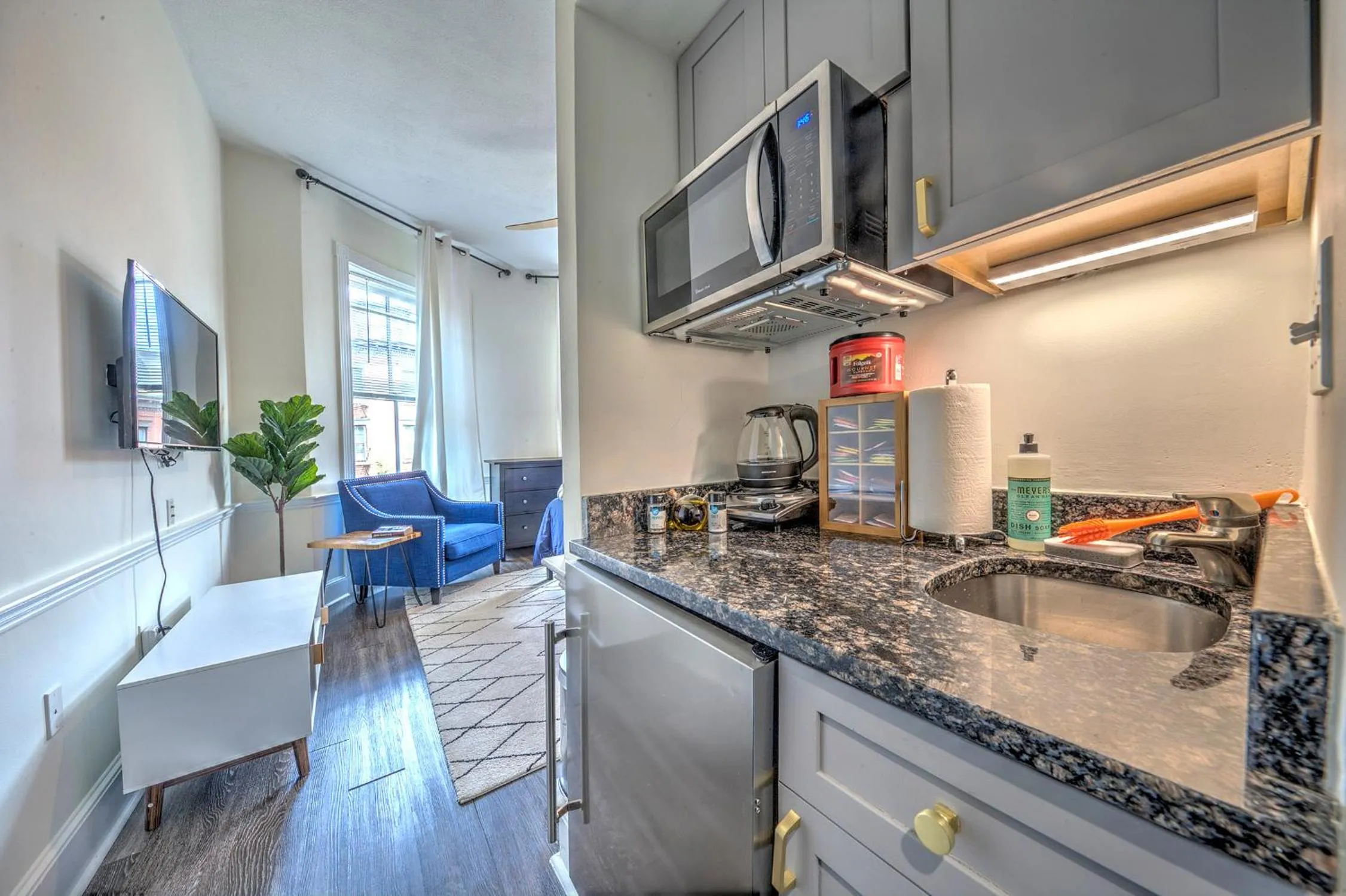 Kitchen or kitchenette in Good Hotels Boston