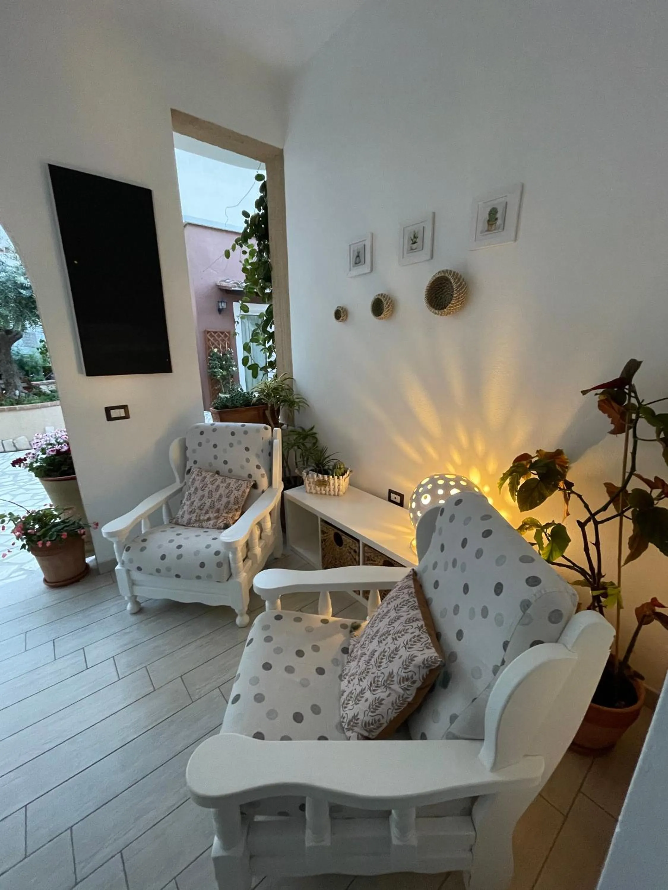 Seating area in B&b il Patio