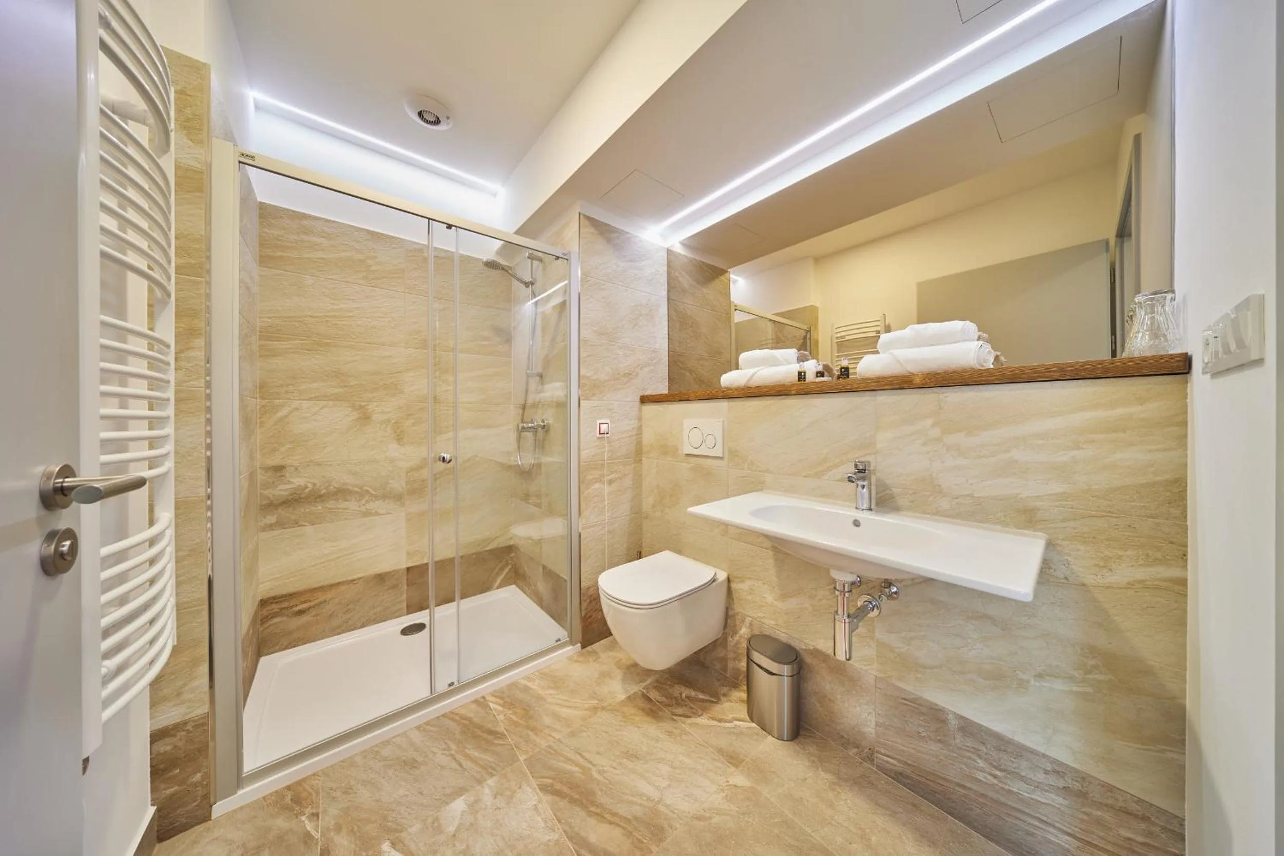 Bathroom in Hotel Hertz