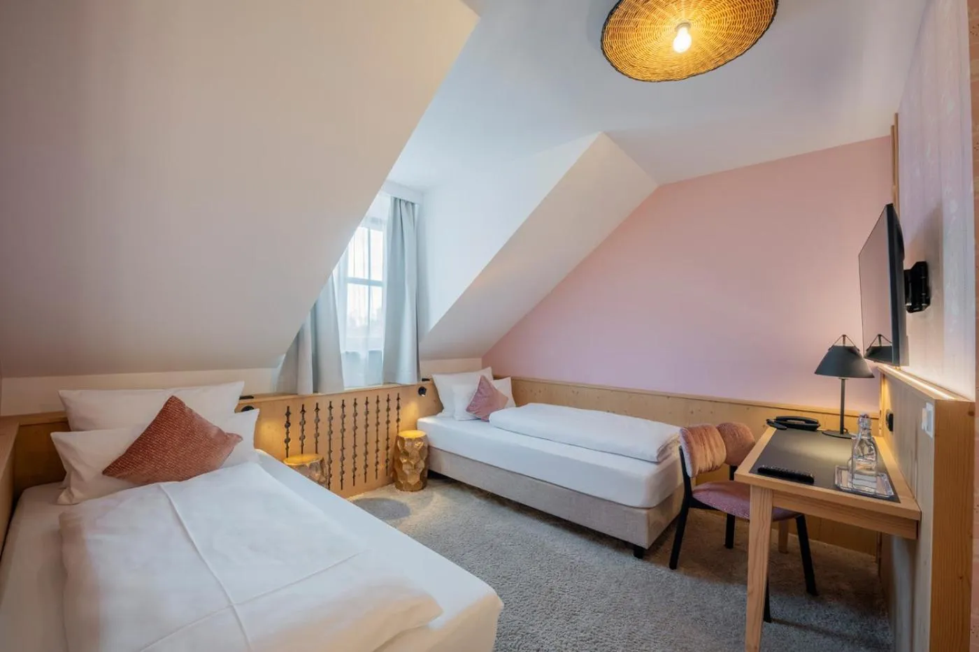 Photo of the whole room, Bed in Hotel Schäfflerwirt