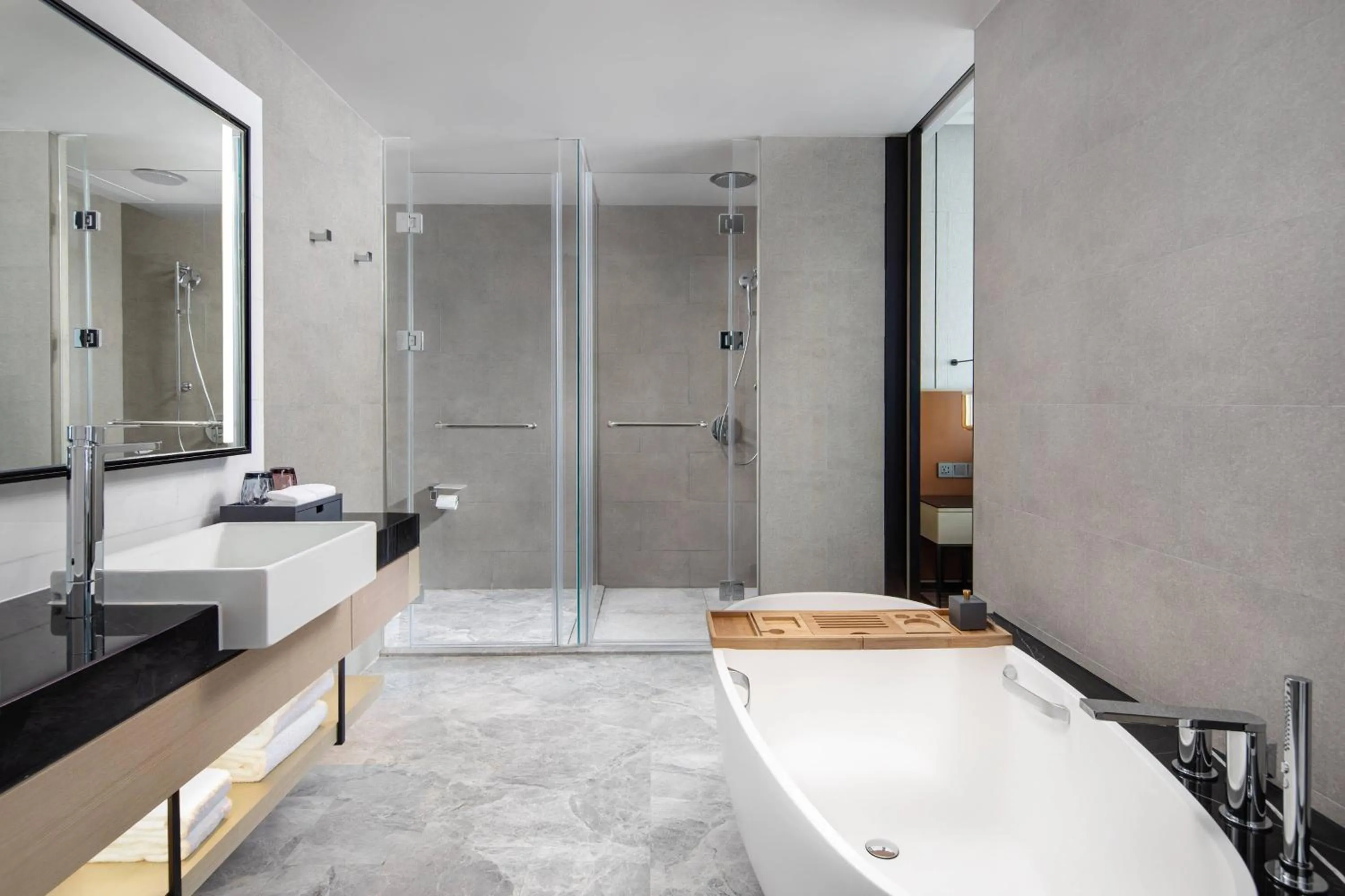 Bathroom in Courtyard by Marriott Jiangyin