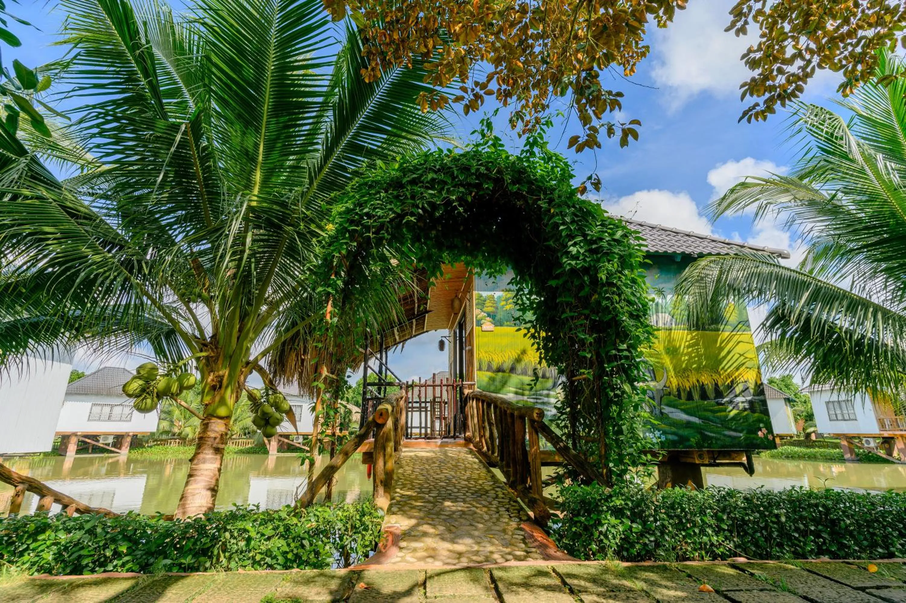 Property building in Cantho Eco Resort