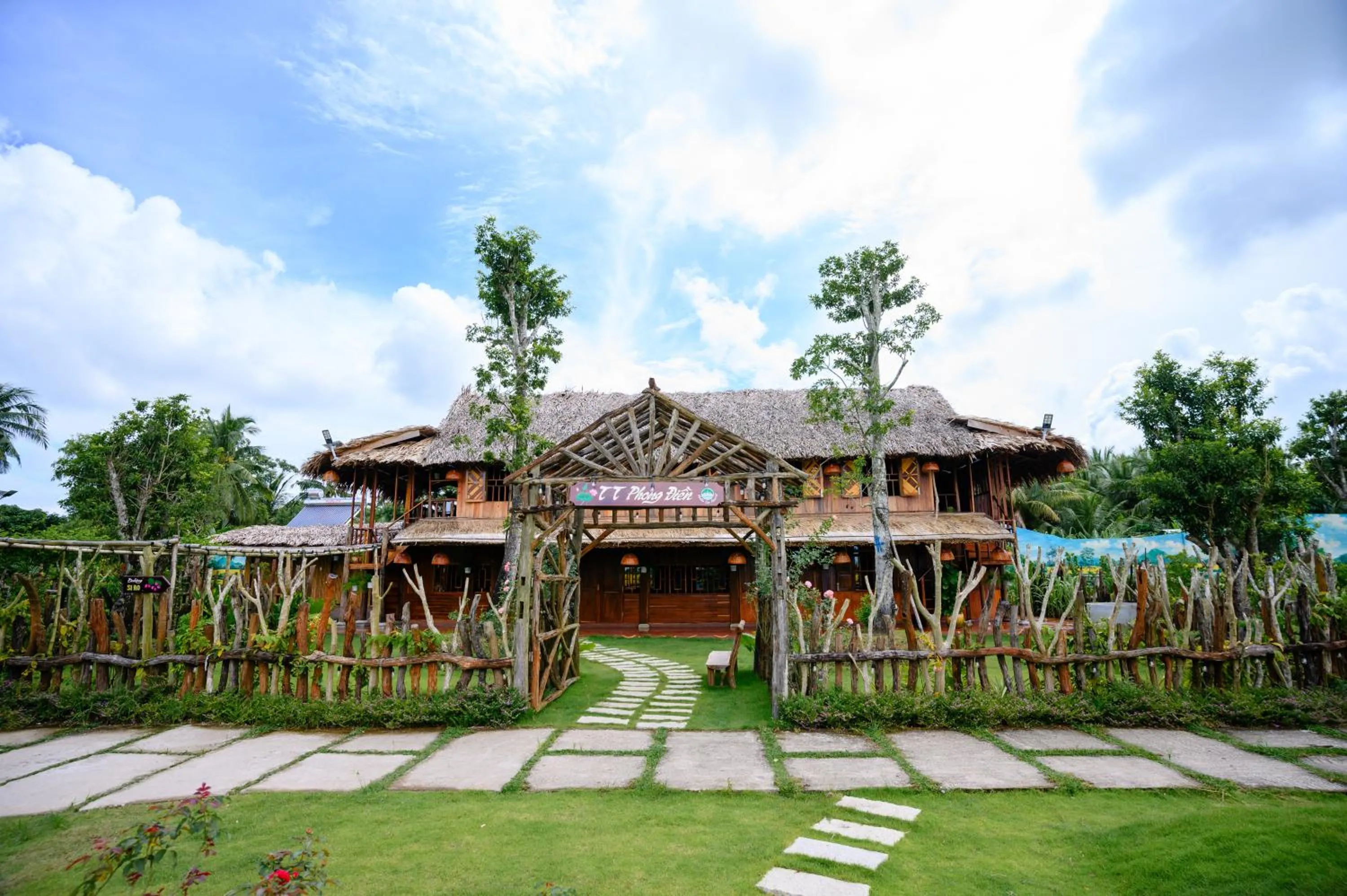 Property building in Cantho Eco Resort