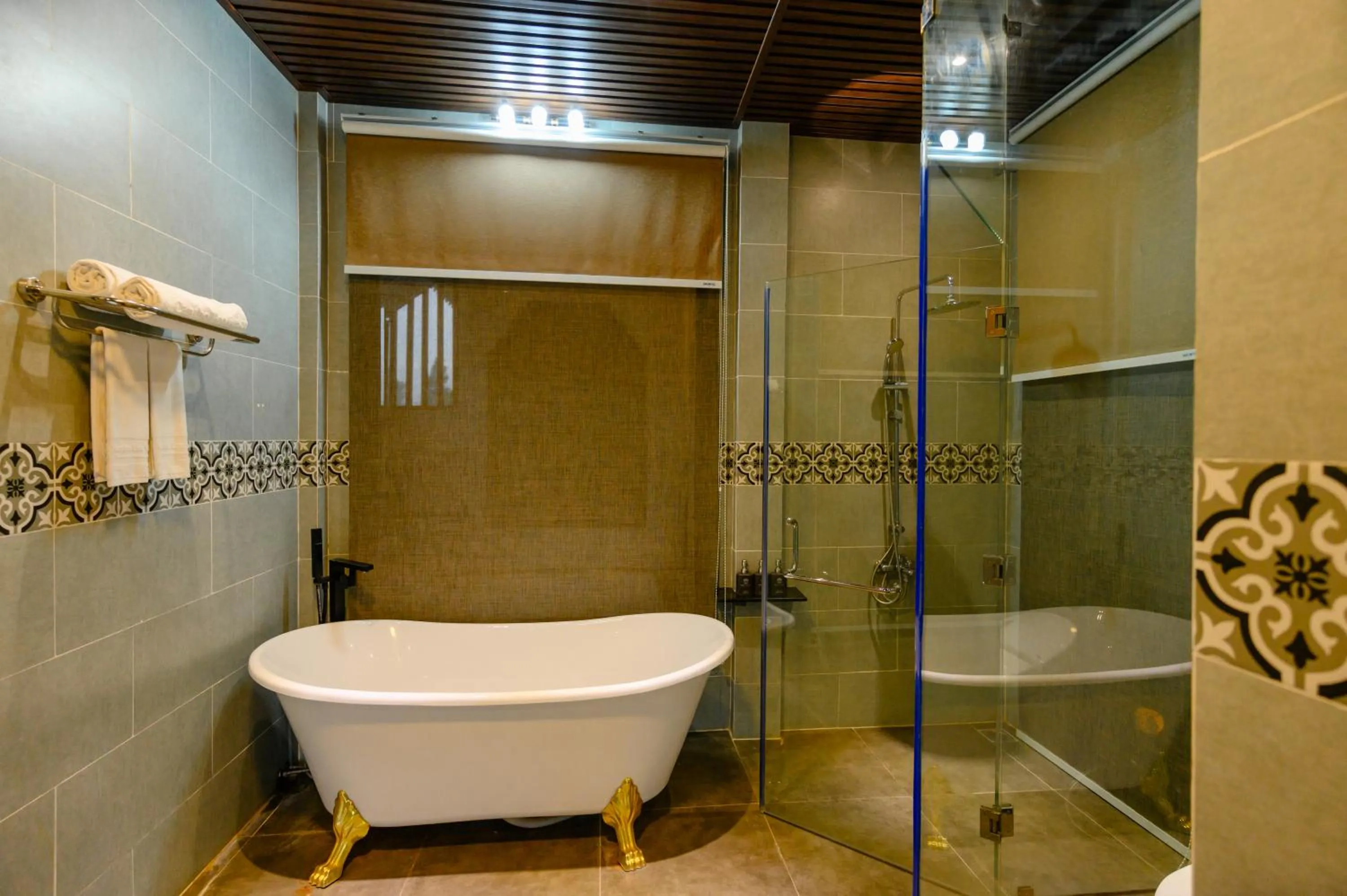 Shower in Cantho Eco Resort