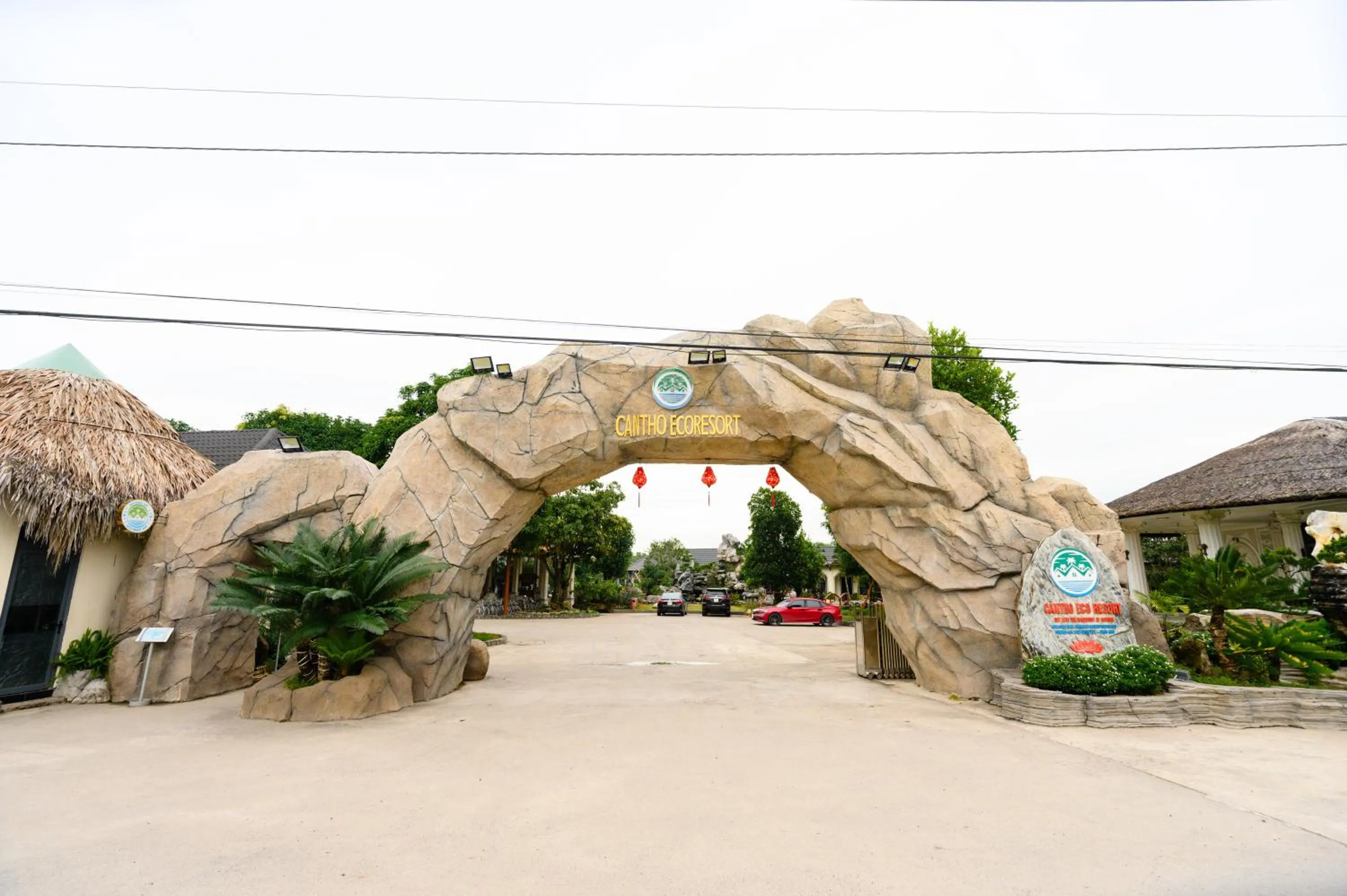 Facade/entrance in Cantho Eco Resort
