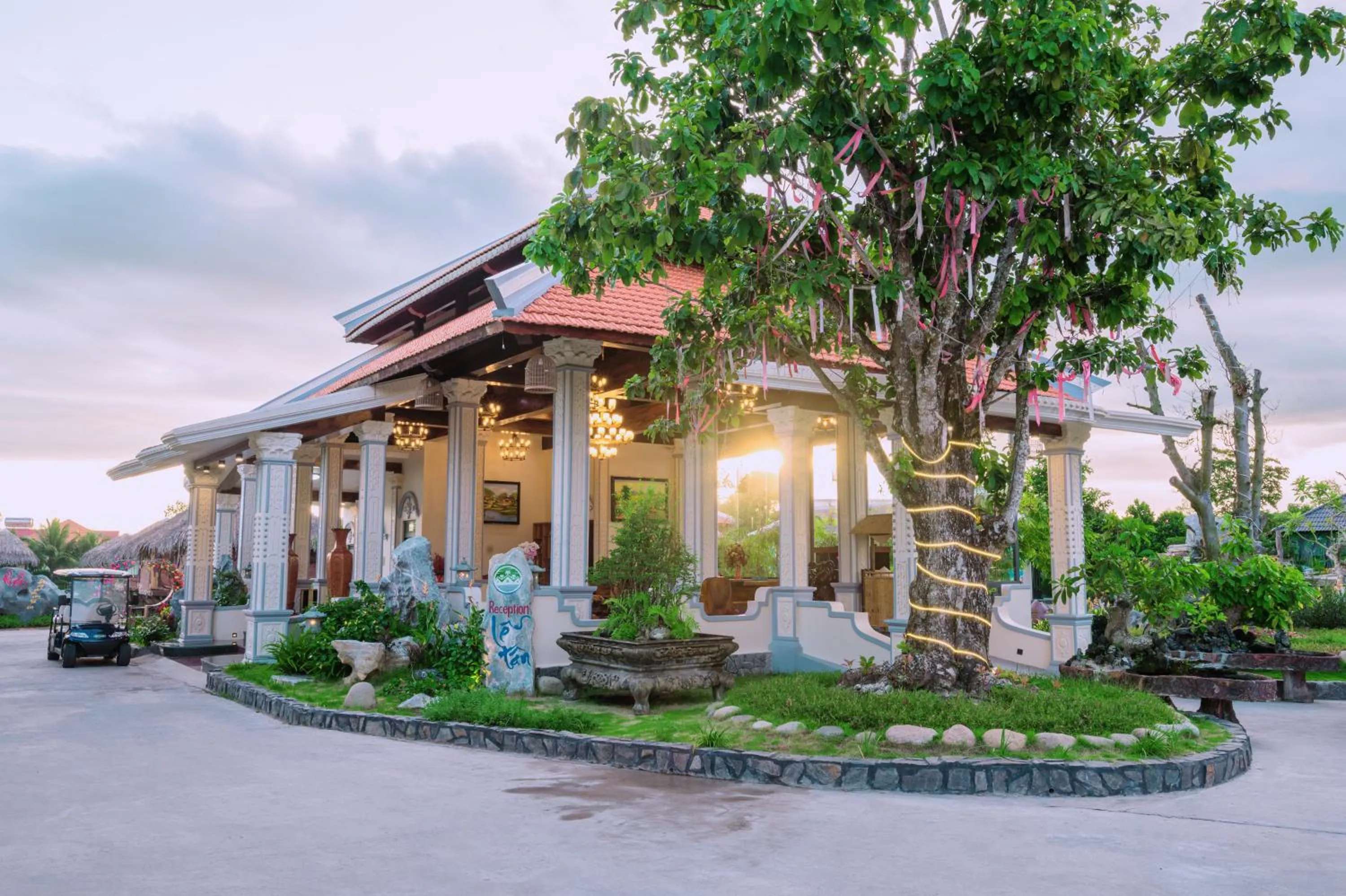 Lobby or reception in Cantho Eco Resort