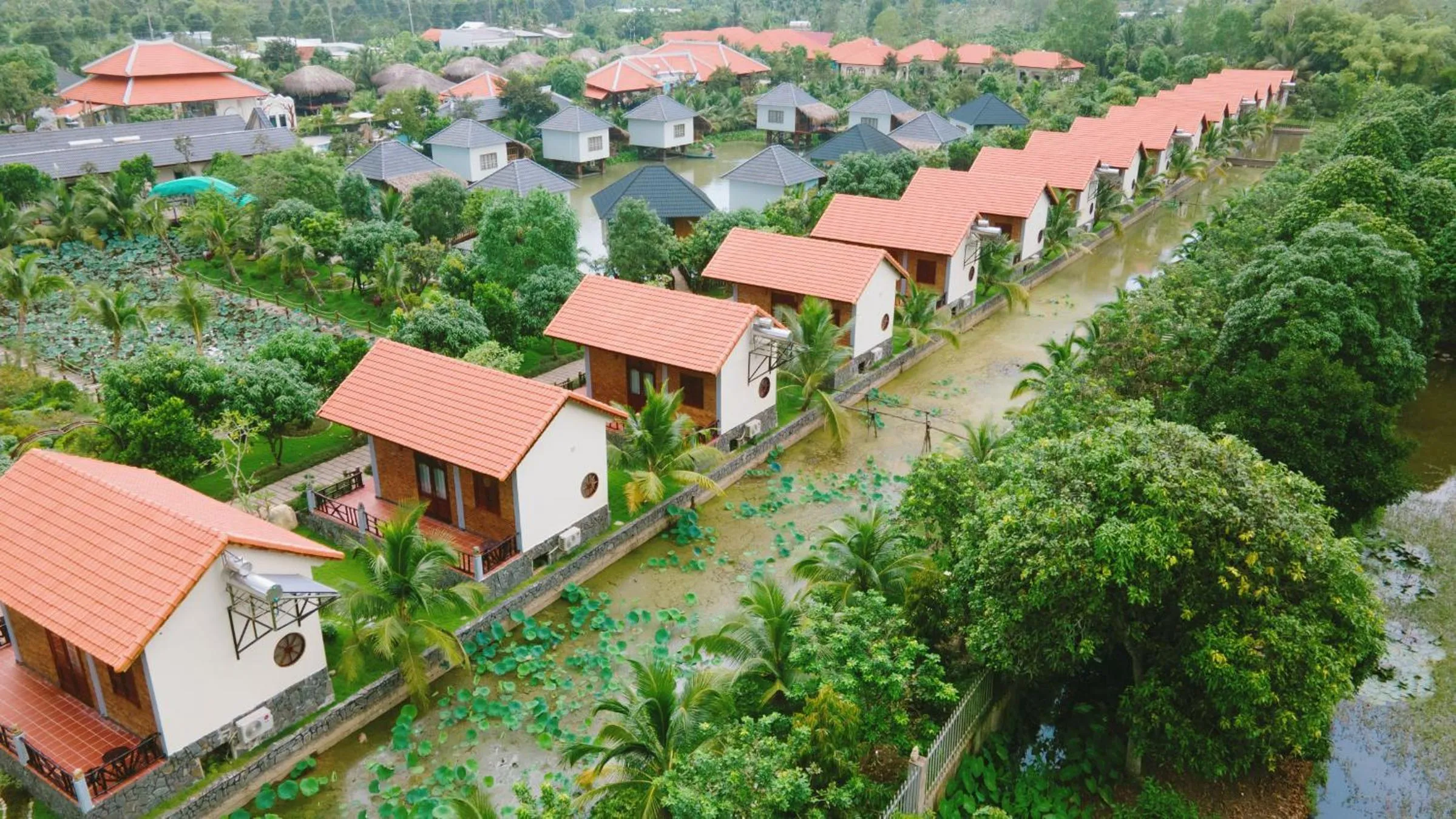 Property building in Cantho Eco Resort