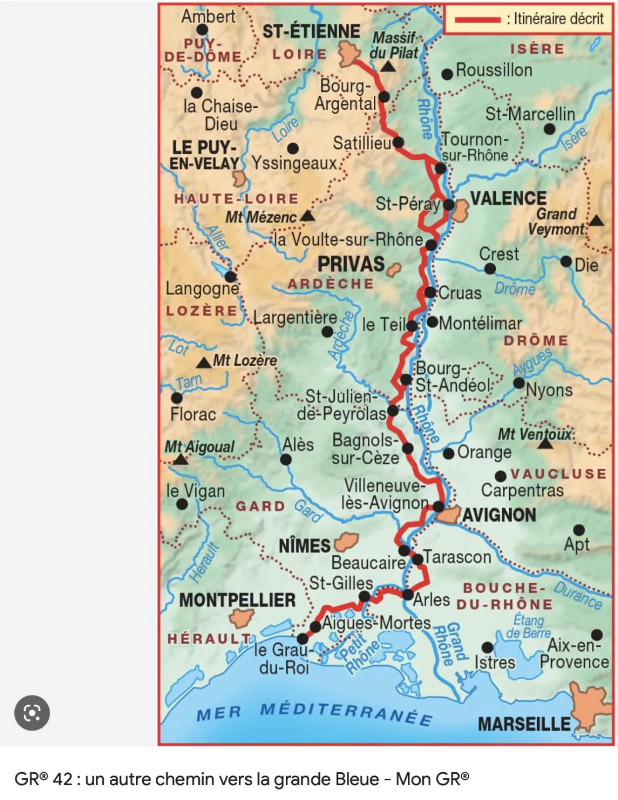 Hiking in Maison des Bourgades