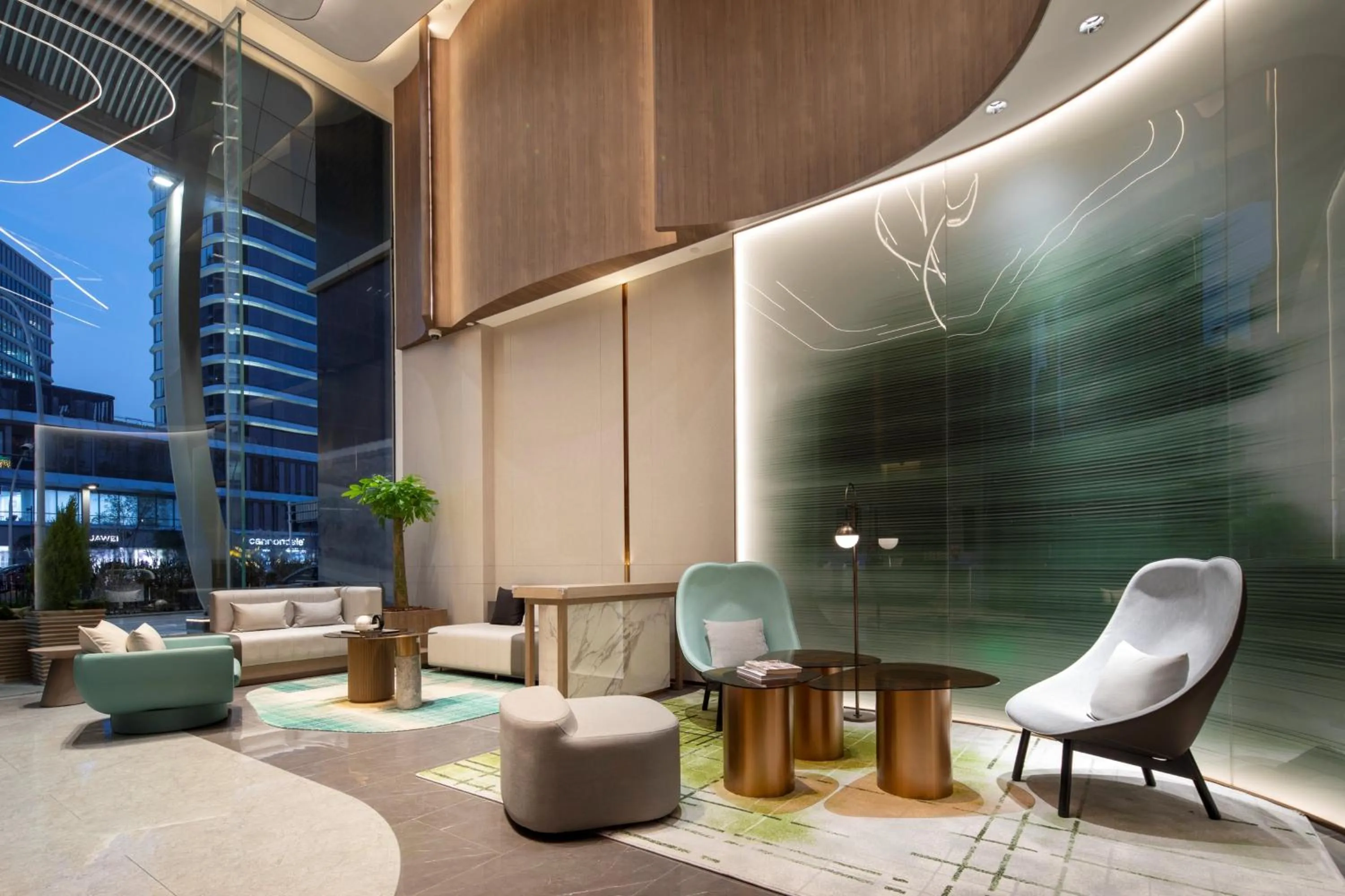 Property building in Holiday Inn Express Zhabei Shanghai, an IHG Hotel