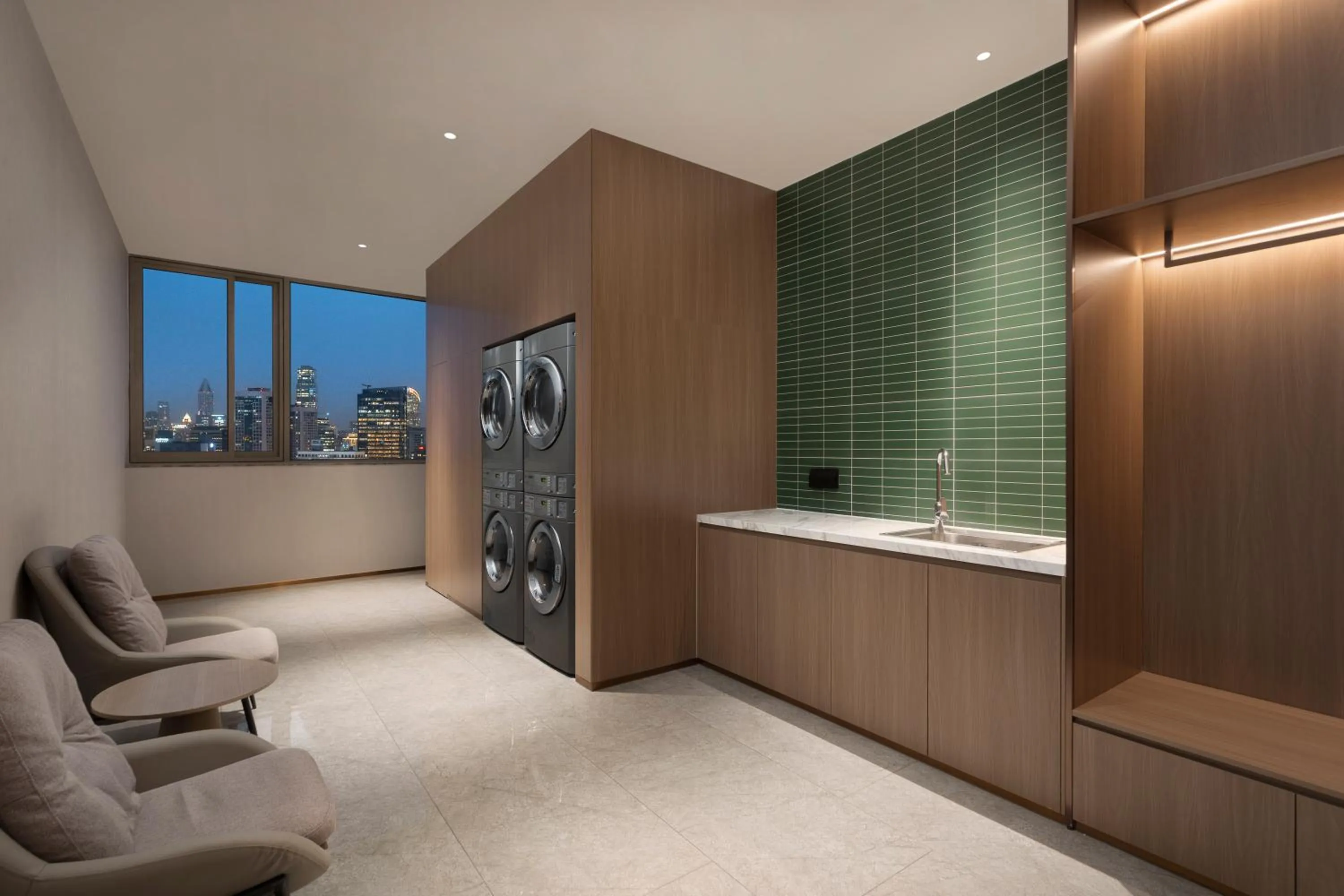 laundry in Holiday Inn Express Zhabei Shanghai, an IHG Hotel