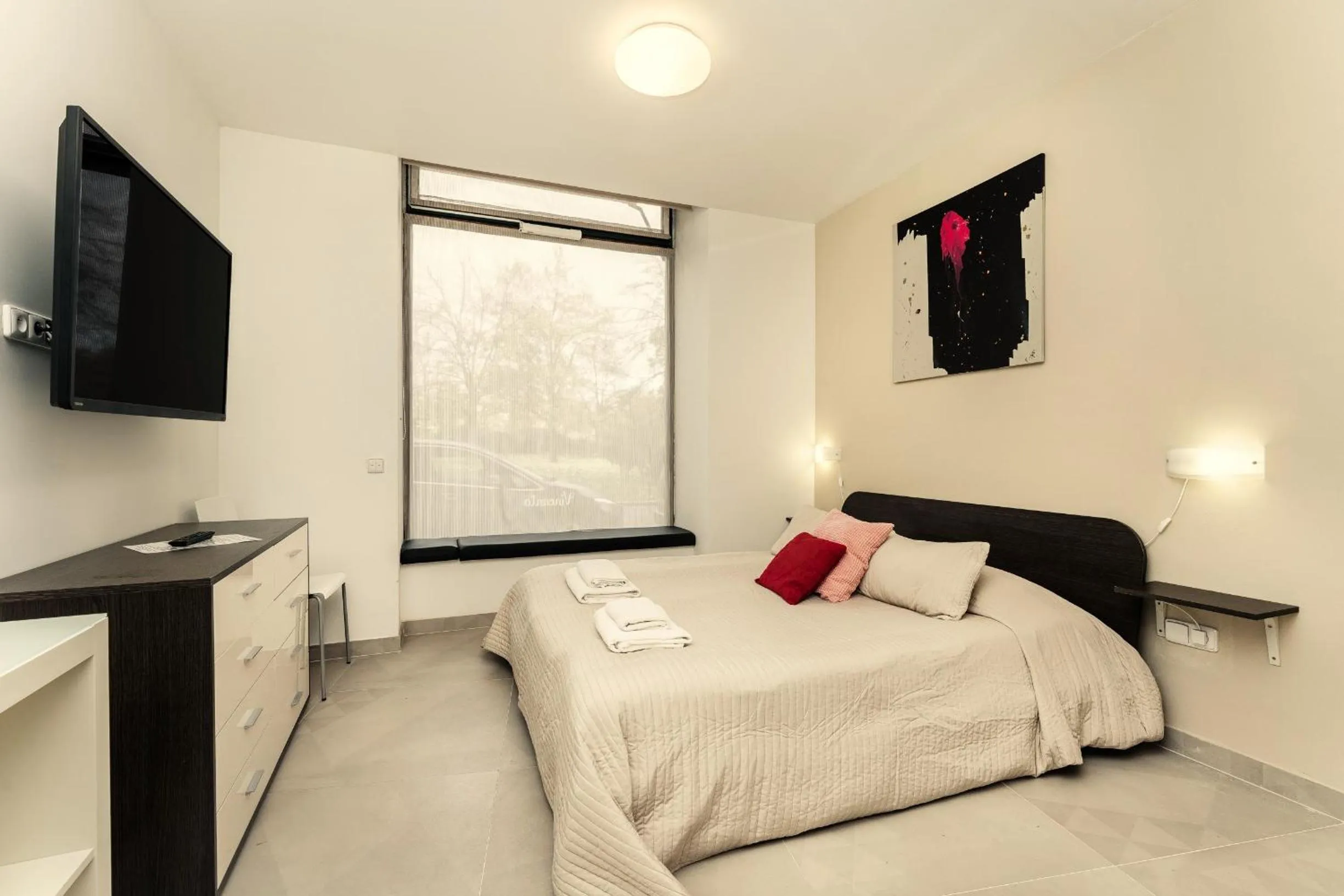 Bed in Vincanto Rooms Old Town Prague1