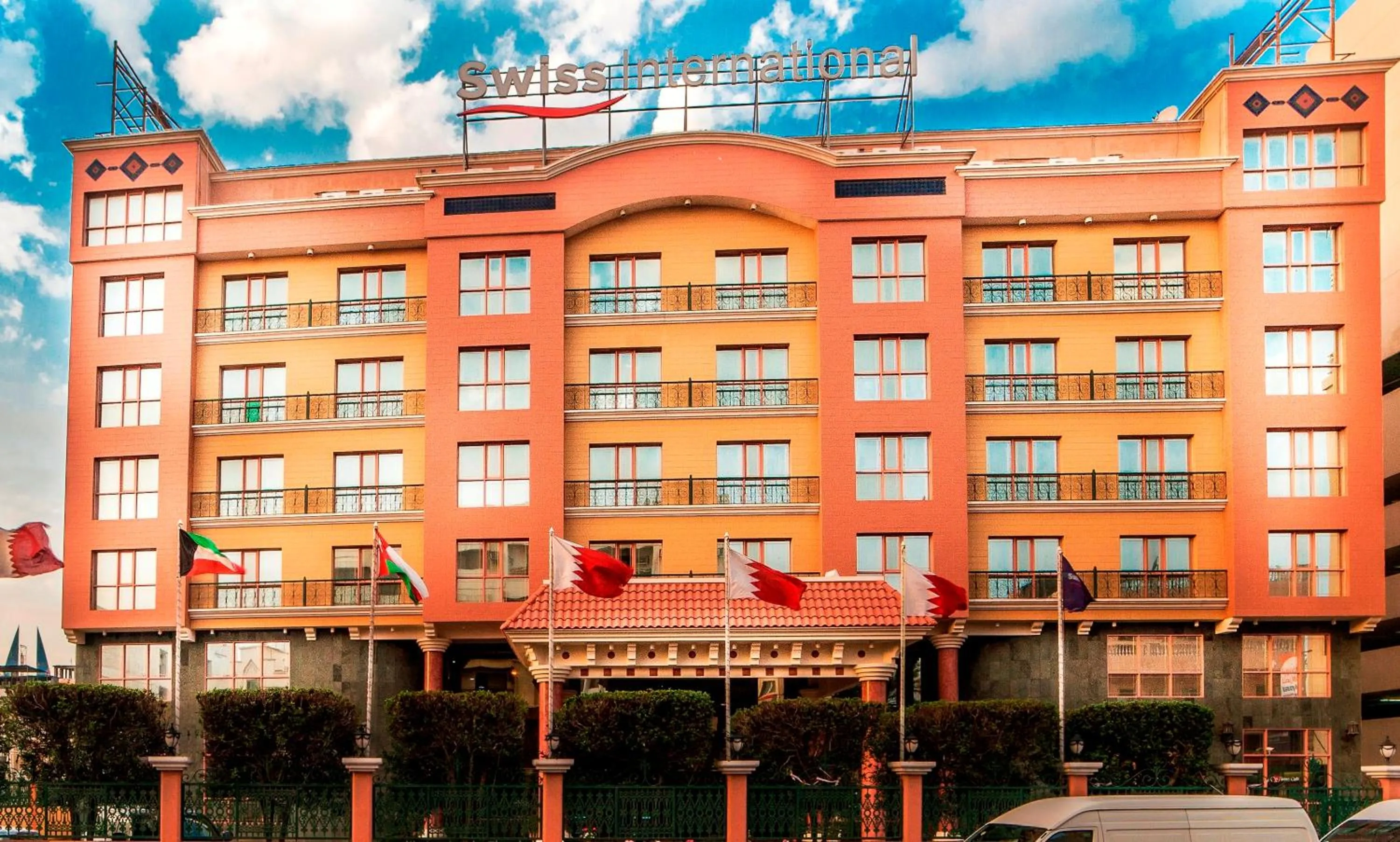 Property building in Swiss International Palace Hotel Manama