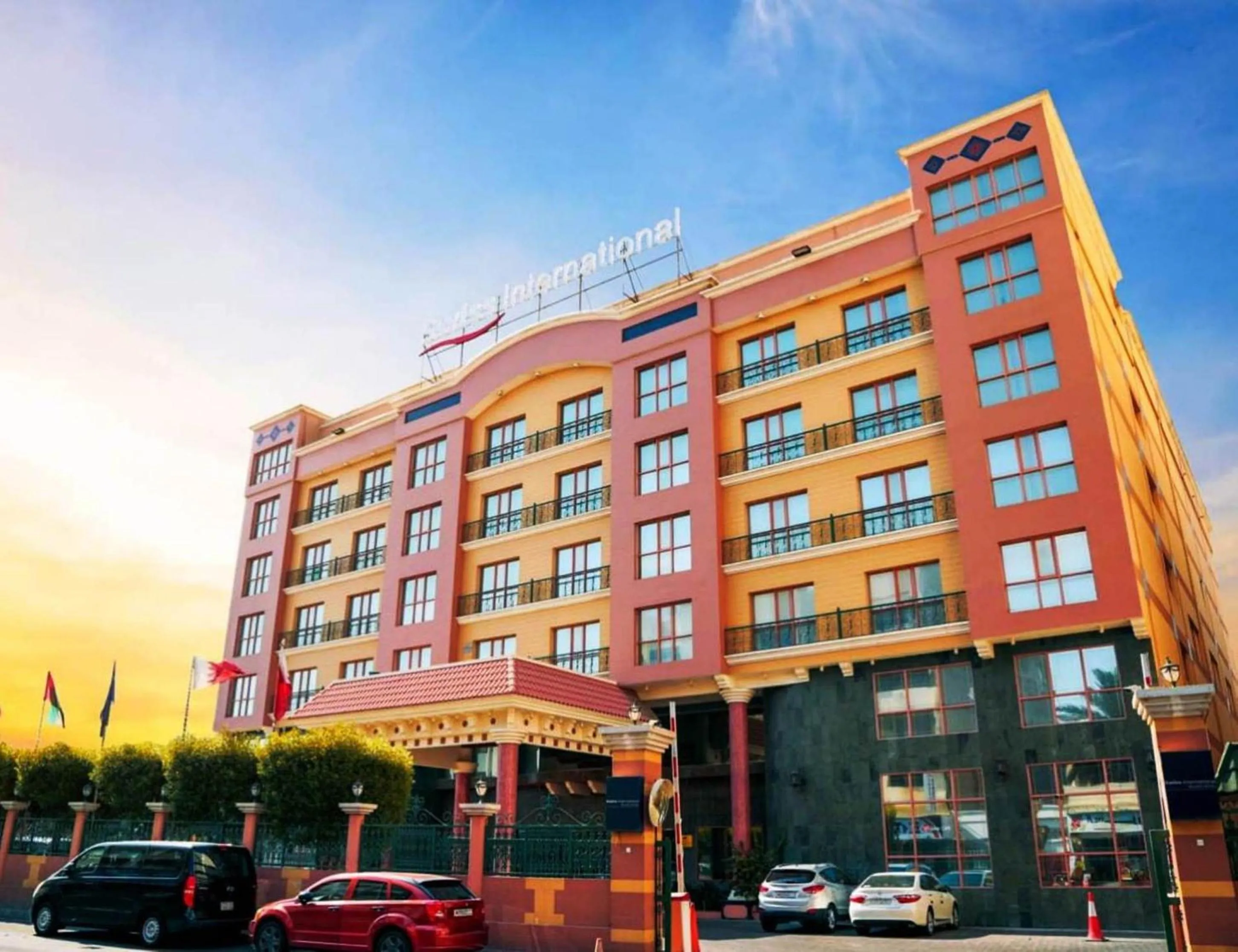 Property building in Swiss International Palace Hotel Manama