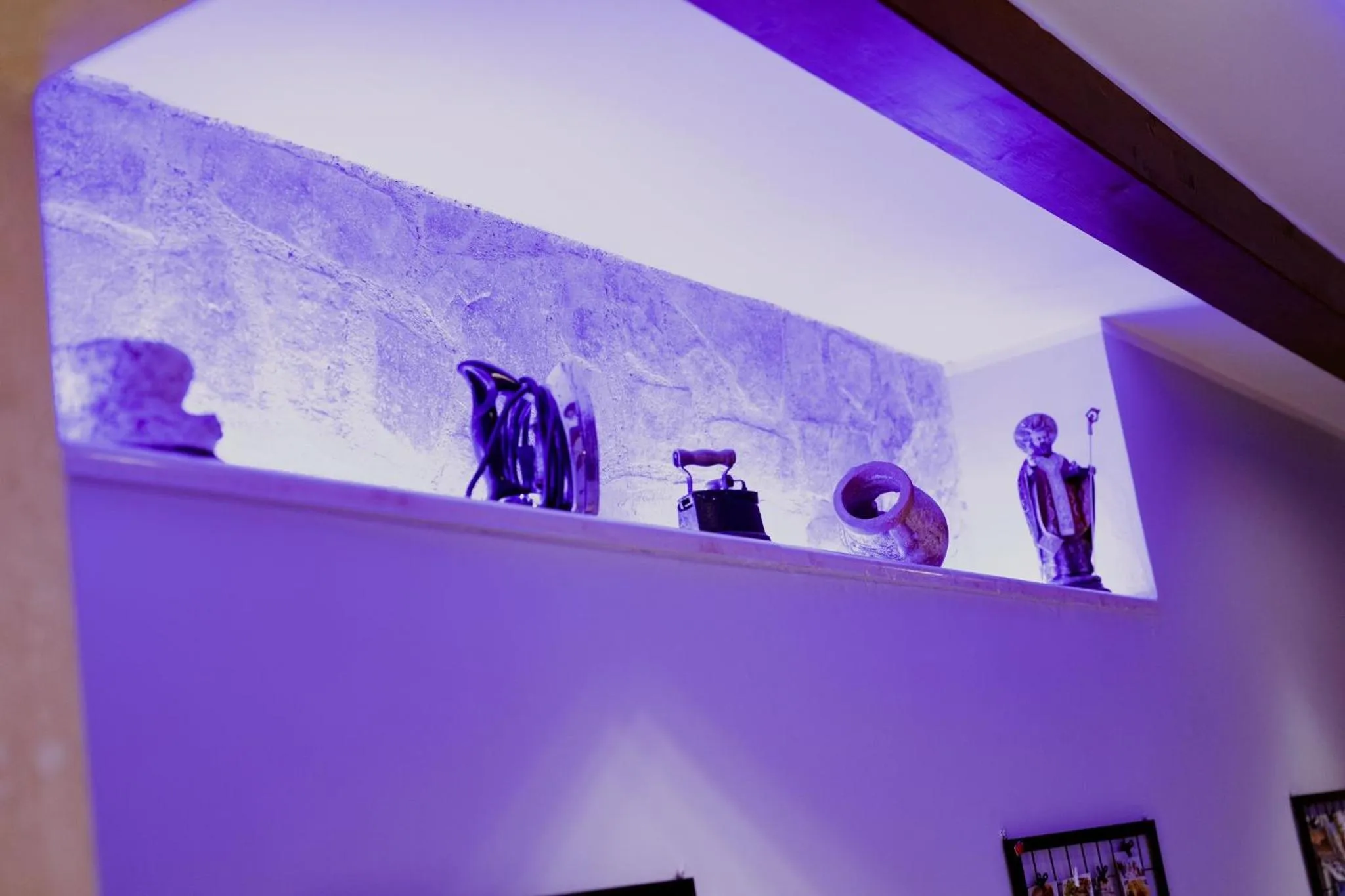 Decorative detail in Dimora L'Etual