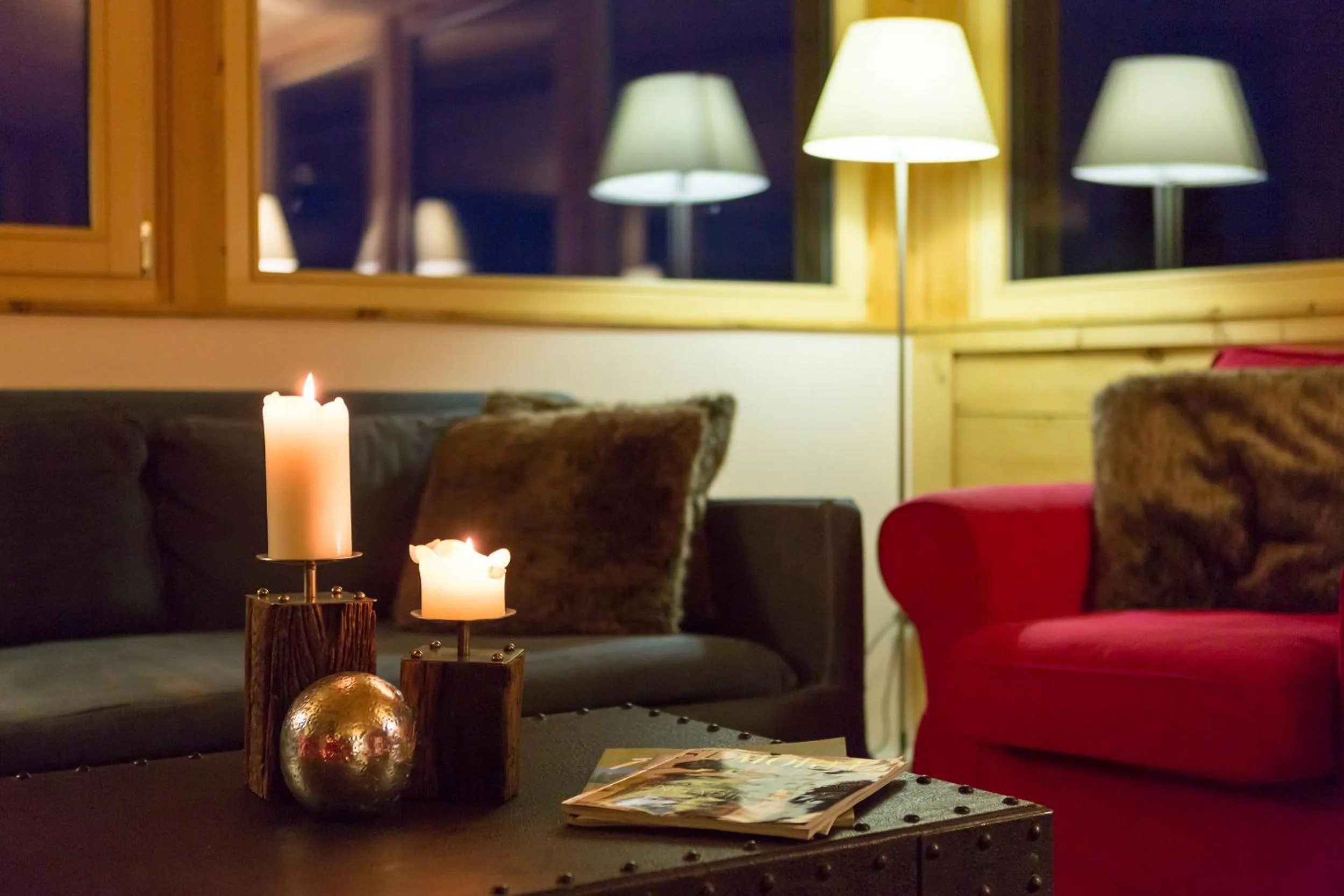 Communal lounge/ TV room in Hotel Cervo