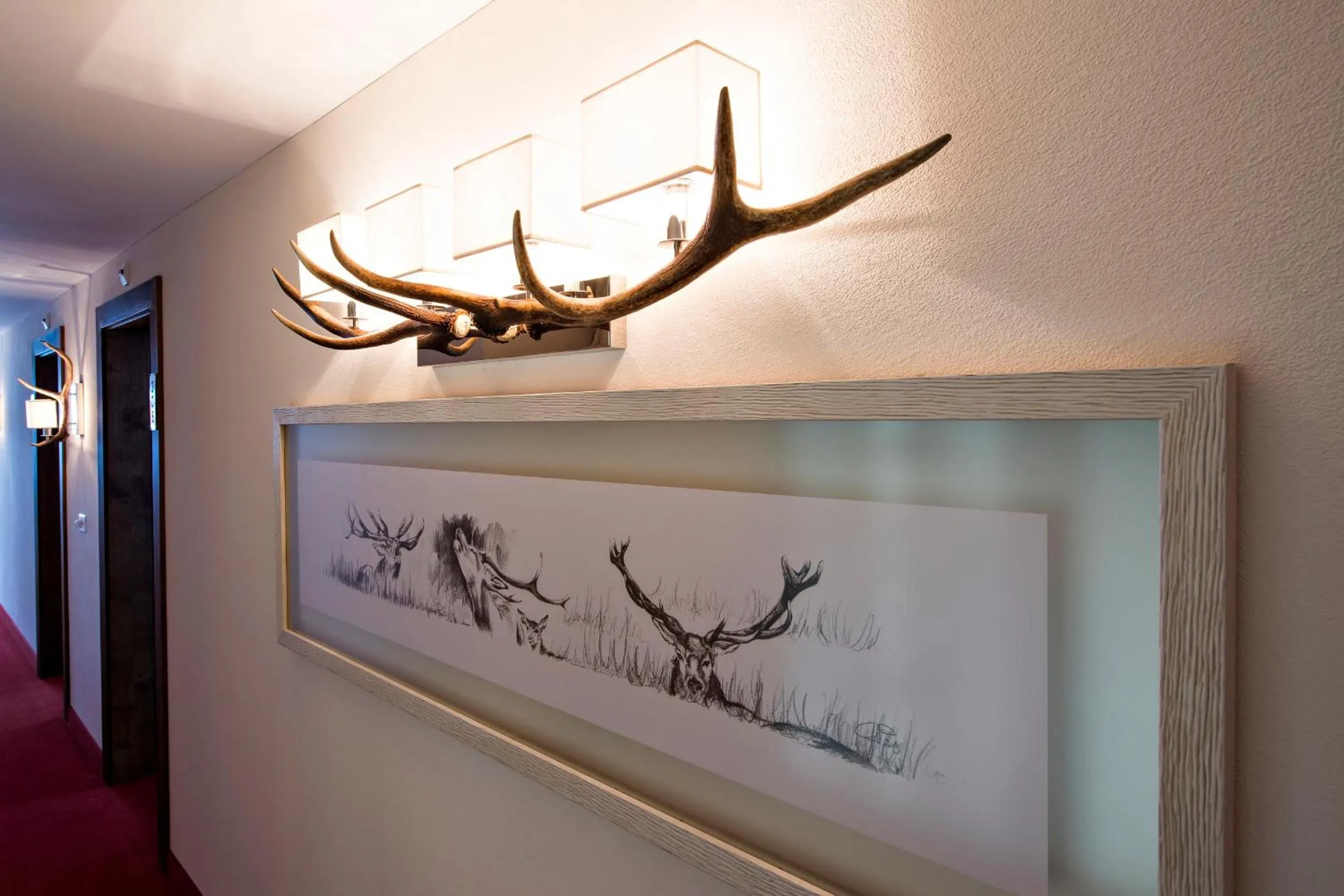 Decorative detail in Hotel Cervo