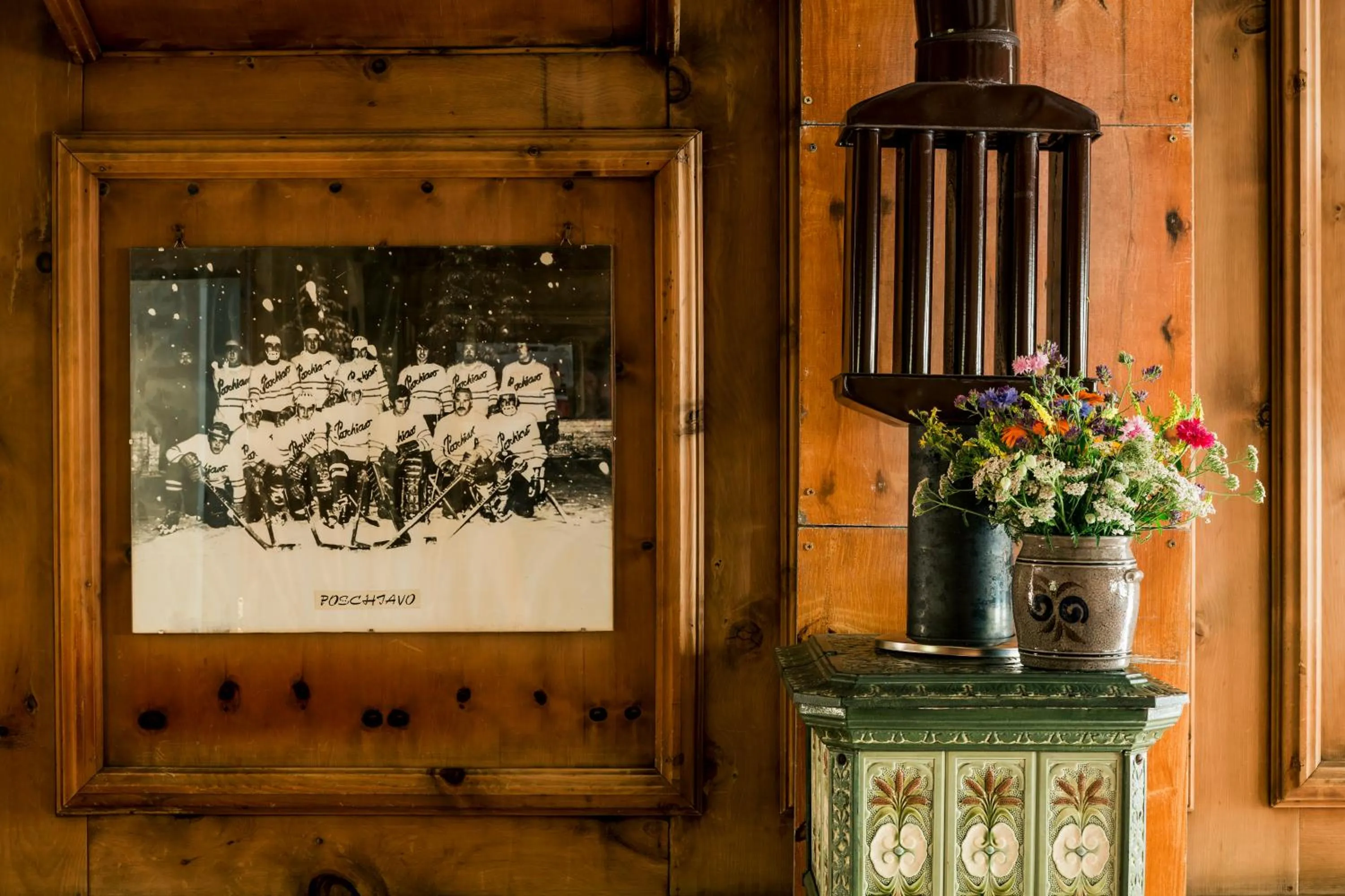 Decorative detail in Raselli Sport Hotel