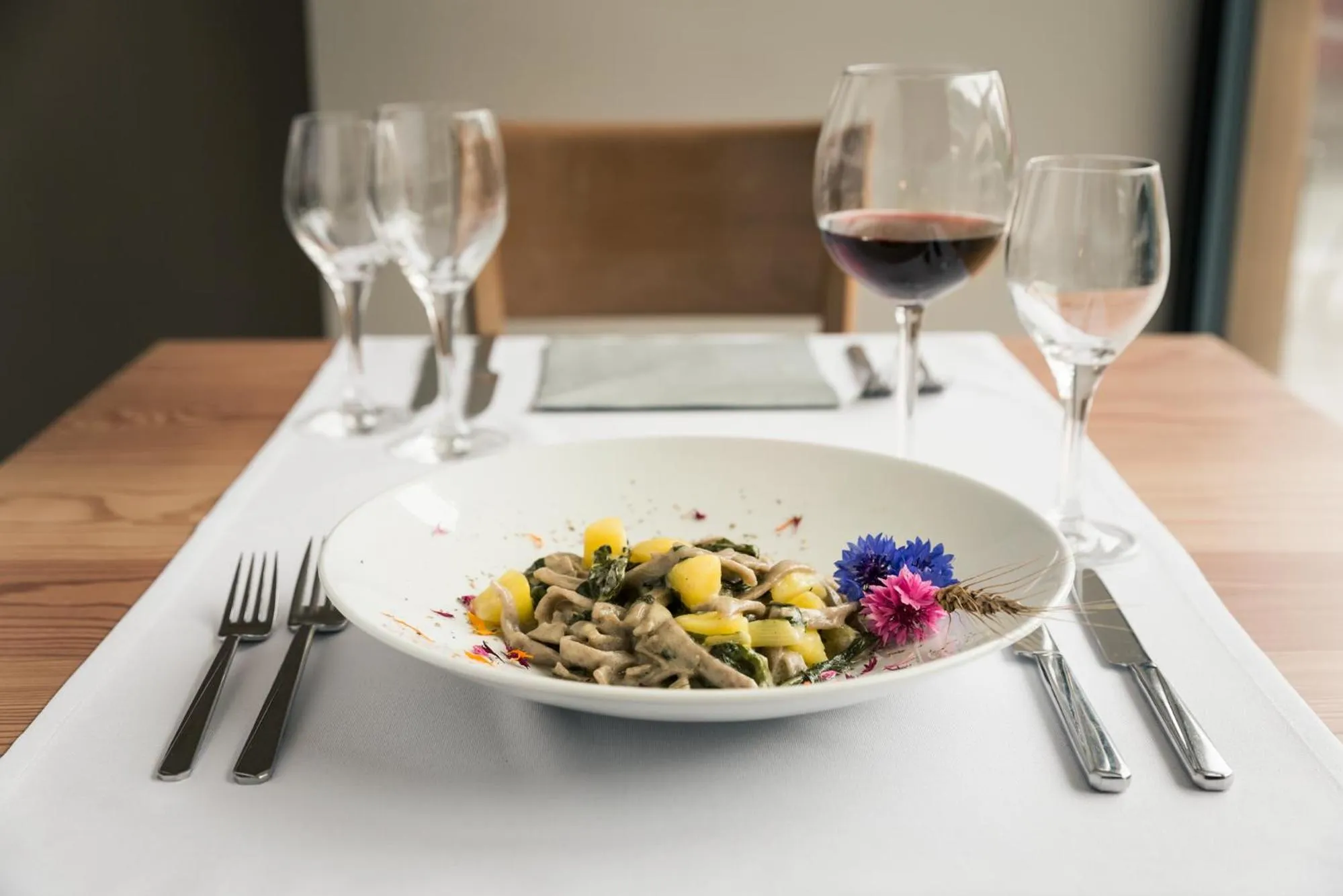 Food close-up in Raselli Sport Hotel